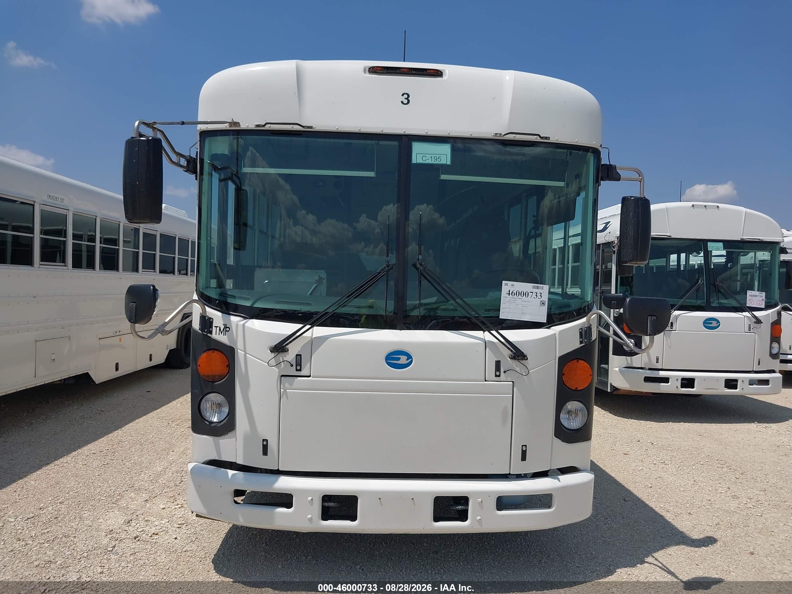 2013 Blue Bird School Bus / Transit Bus VIN 1BABNBPA4DF290941 IAAI salvage auction — Normal Wear, Sf97 (Texas), sold $21,600 on 2026-09-16 (photo 6)