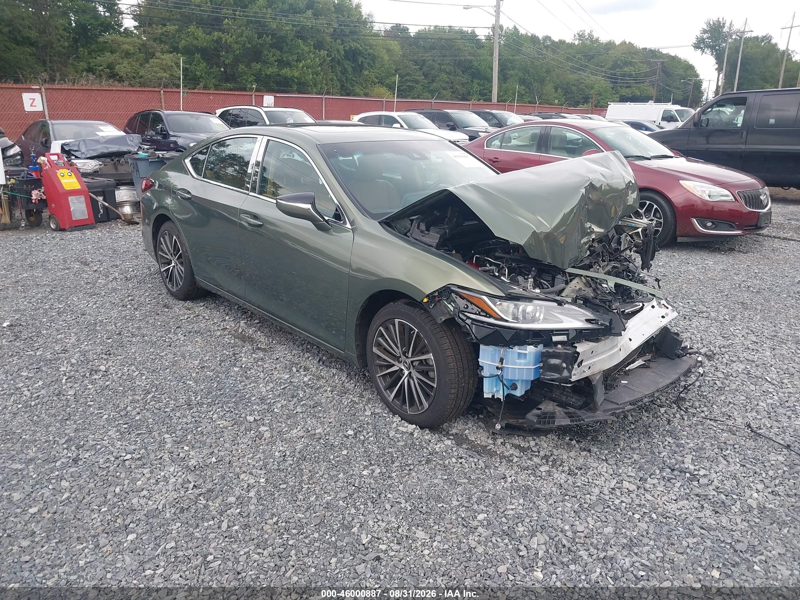 2024 Lexus ES 350 VIN 58ADZ1B11RU162412 — IAAI salvage auction photo