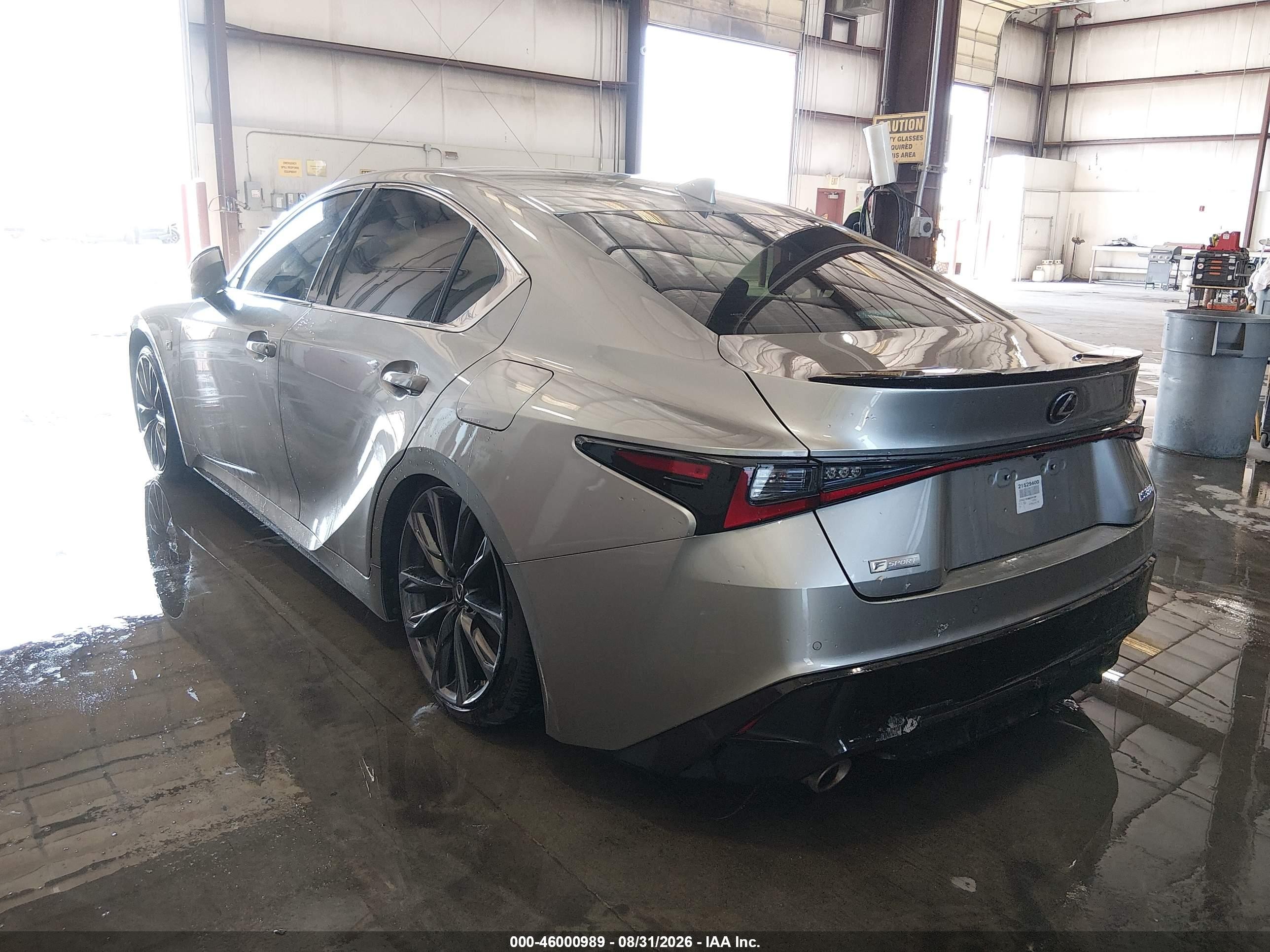 2021 Lexus Is VIN JTHGZ1B28M5044599 IAAI salvage auction — Electrical, Salvage (Idaho), sold $15,400 on 2026-10-05 (photo 3)
