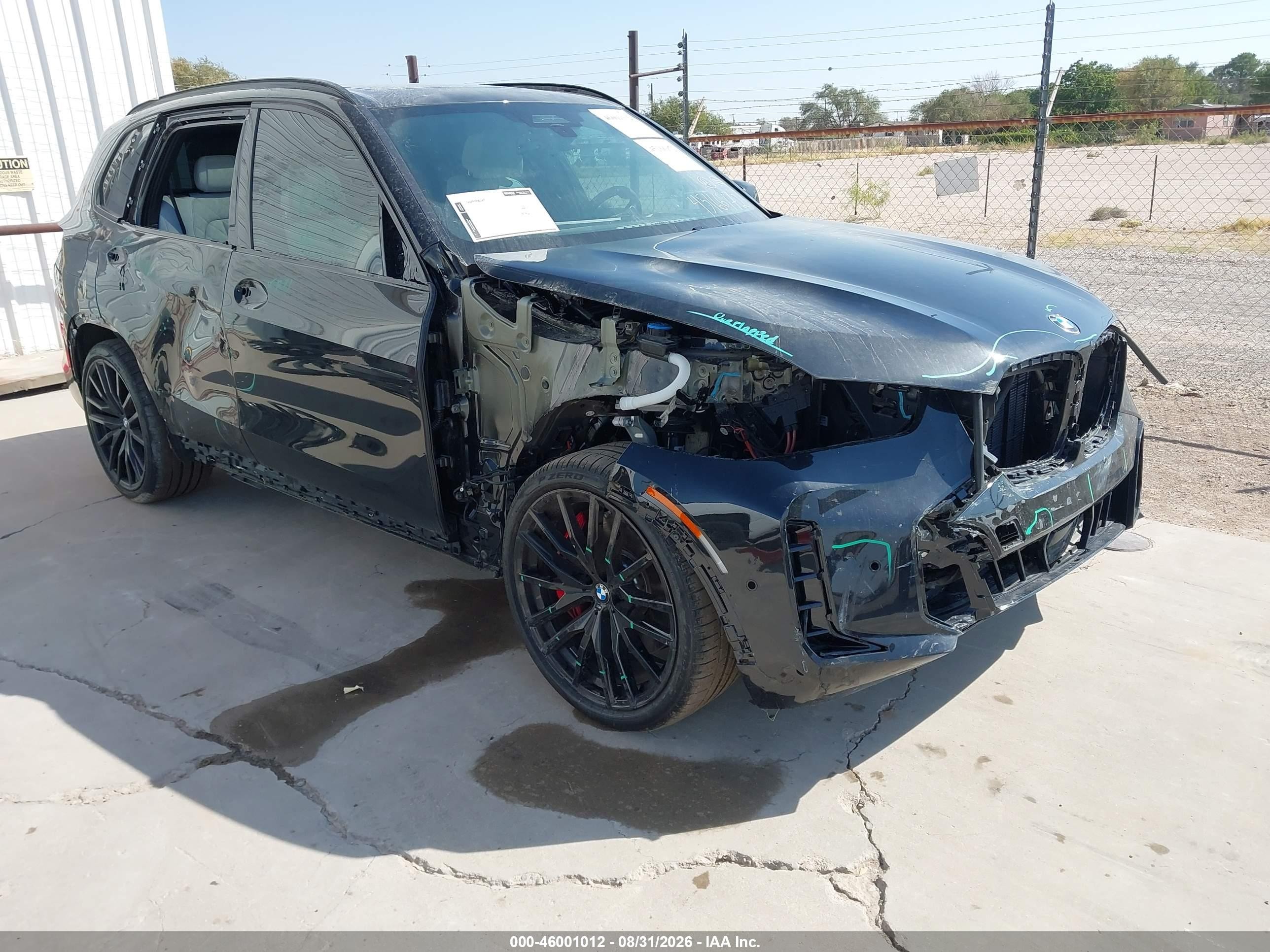 2026 BMW X5 VIN 5UX33EU04T9393771 — IAAI salvage auction photo