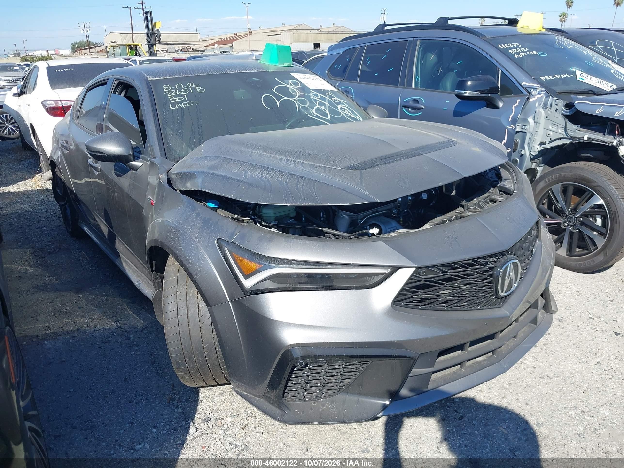 2025 Acura Integra VIN 19UDE5G90SA000714 — IAAI salvage auction photo