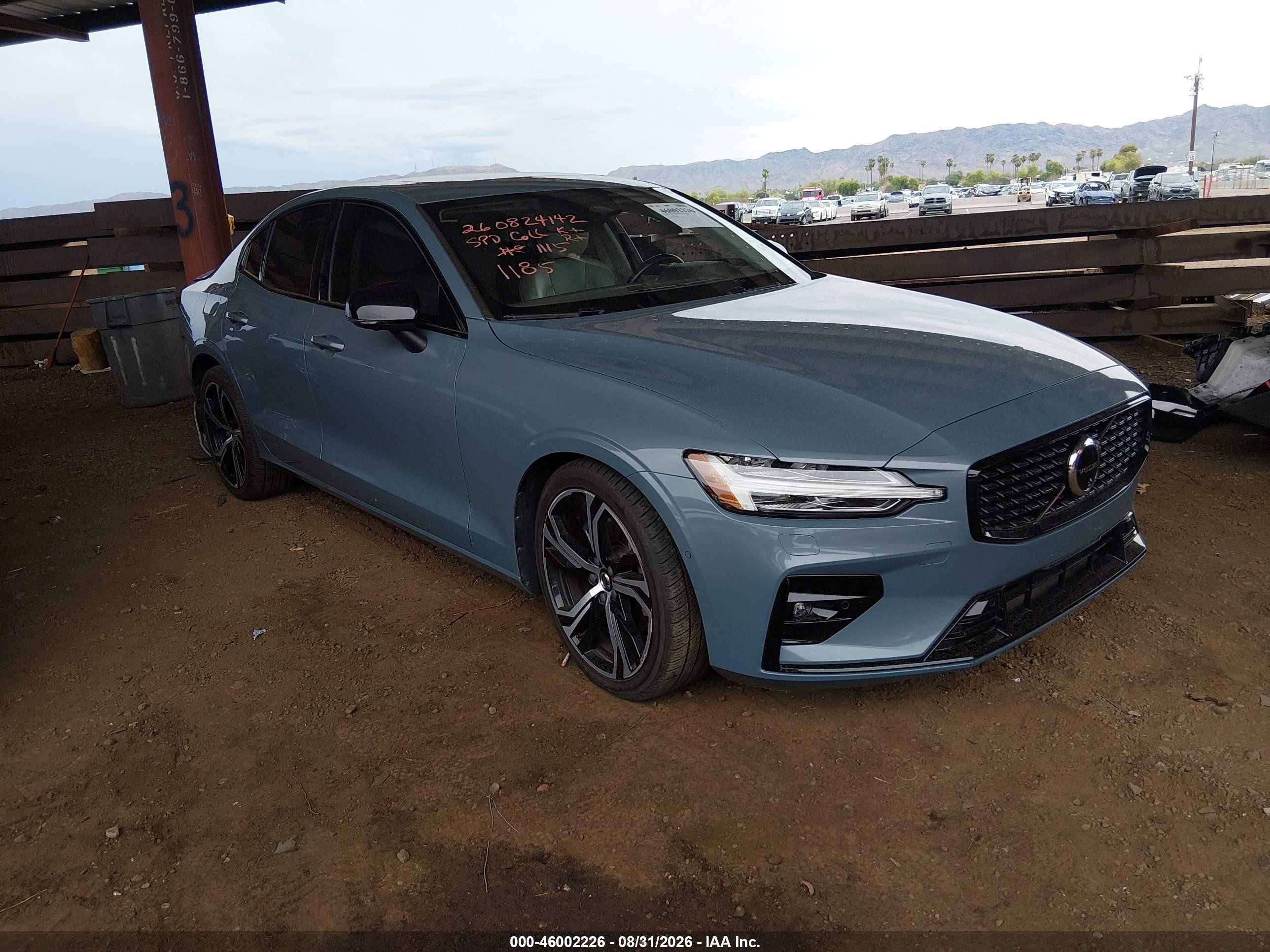 2024 Volvo S60 VIN 7JRL12FL8RG281185 — IAAI salvage auction photo