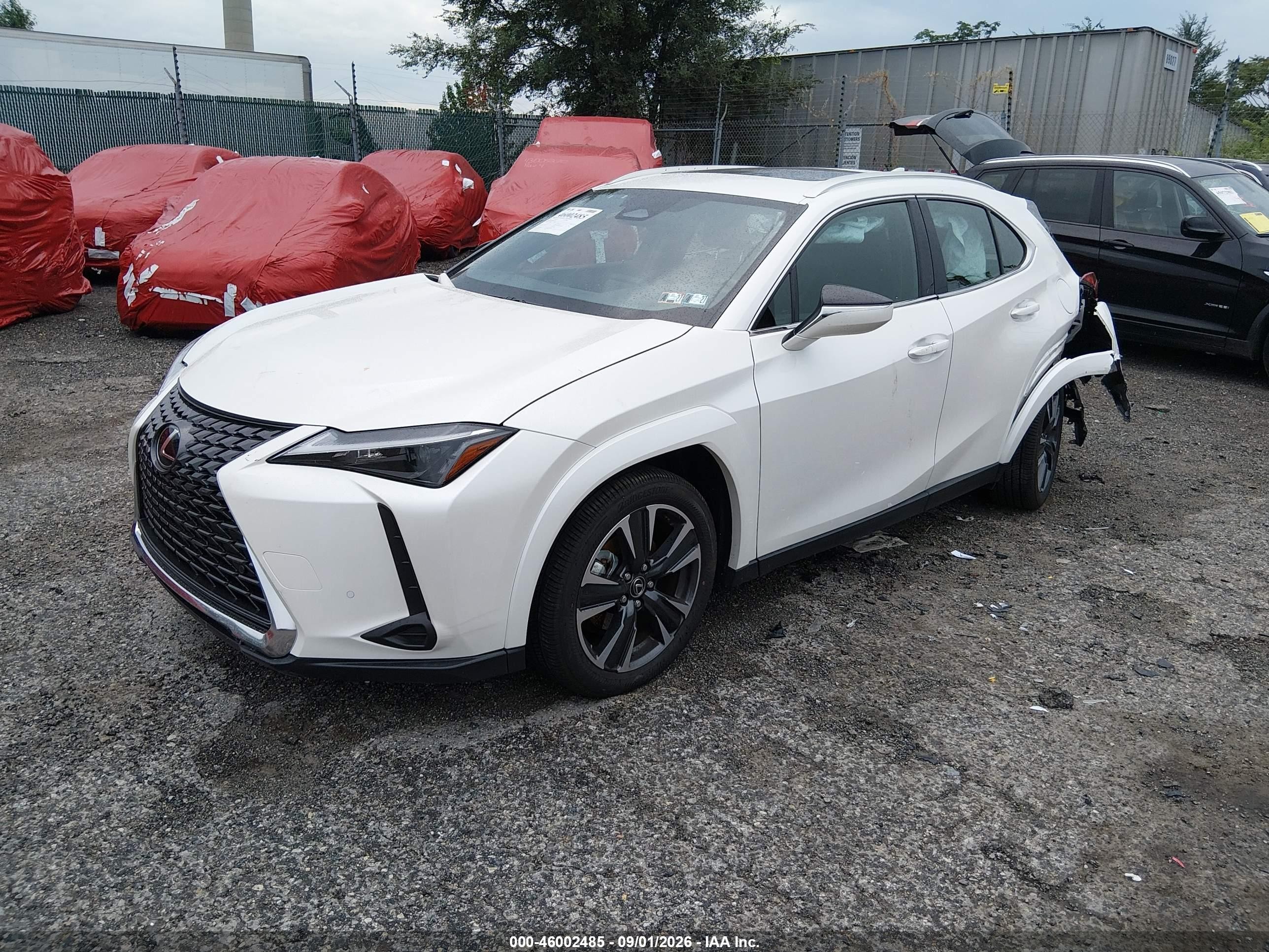 2025 Lexus Ux VIN JTHUCJDH1S2014476 IAAI salvage auction — Rear End, Salvage (Pennsylvania), sold $17,400 on 2026-10-06 (photo 2)