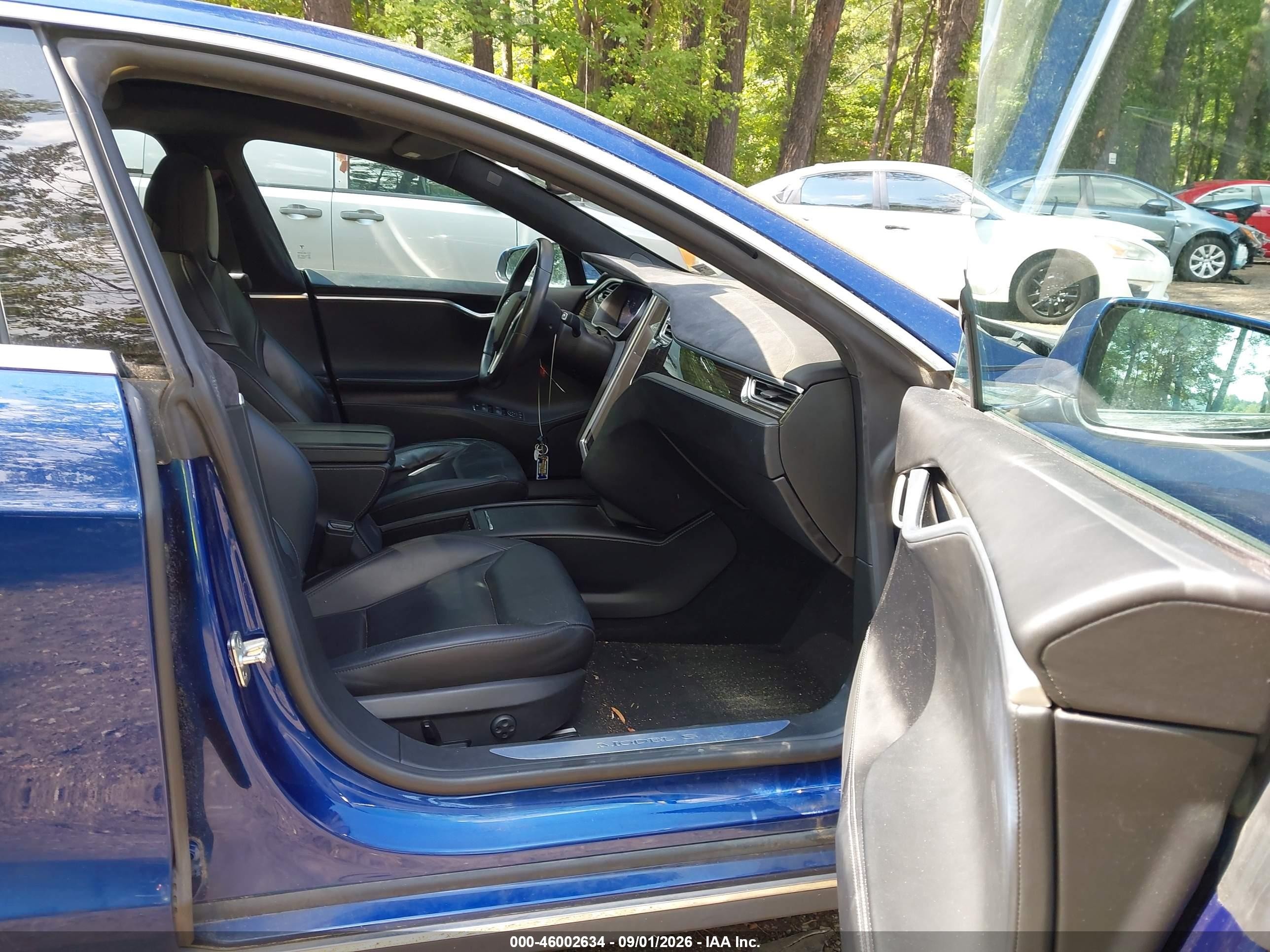 2016 Tesla Model s VIN 5YJSA1E27GF136529 IAAI salvage auction — Front End, Salvage (Virginia), sold $3,500 on 2026-09-12 (photo 5)
