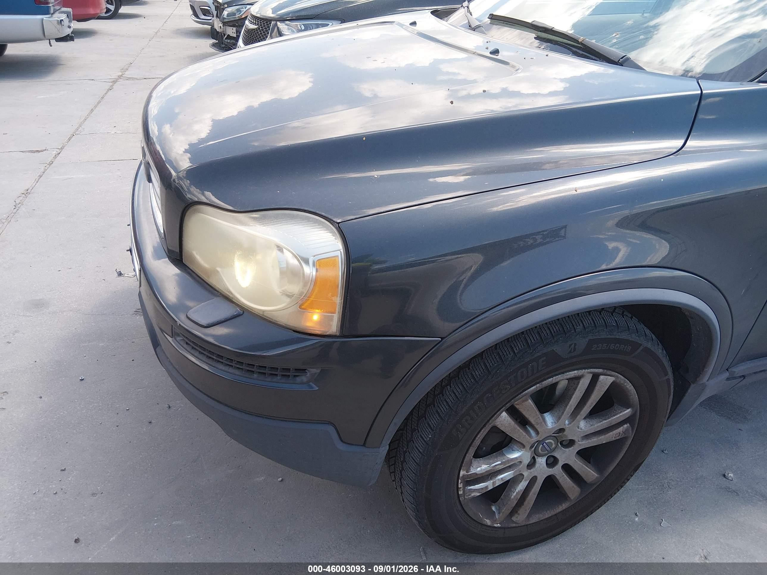 2012 Volvo XC90 VIN YV4952CZ1C1627770 IAAI salvage auction — Unknown, Salvage (Texas), sold $725 on 2026-09-11 (photo 6)