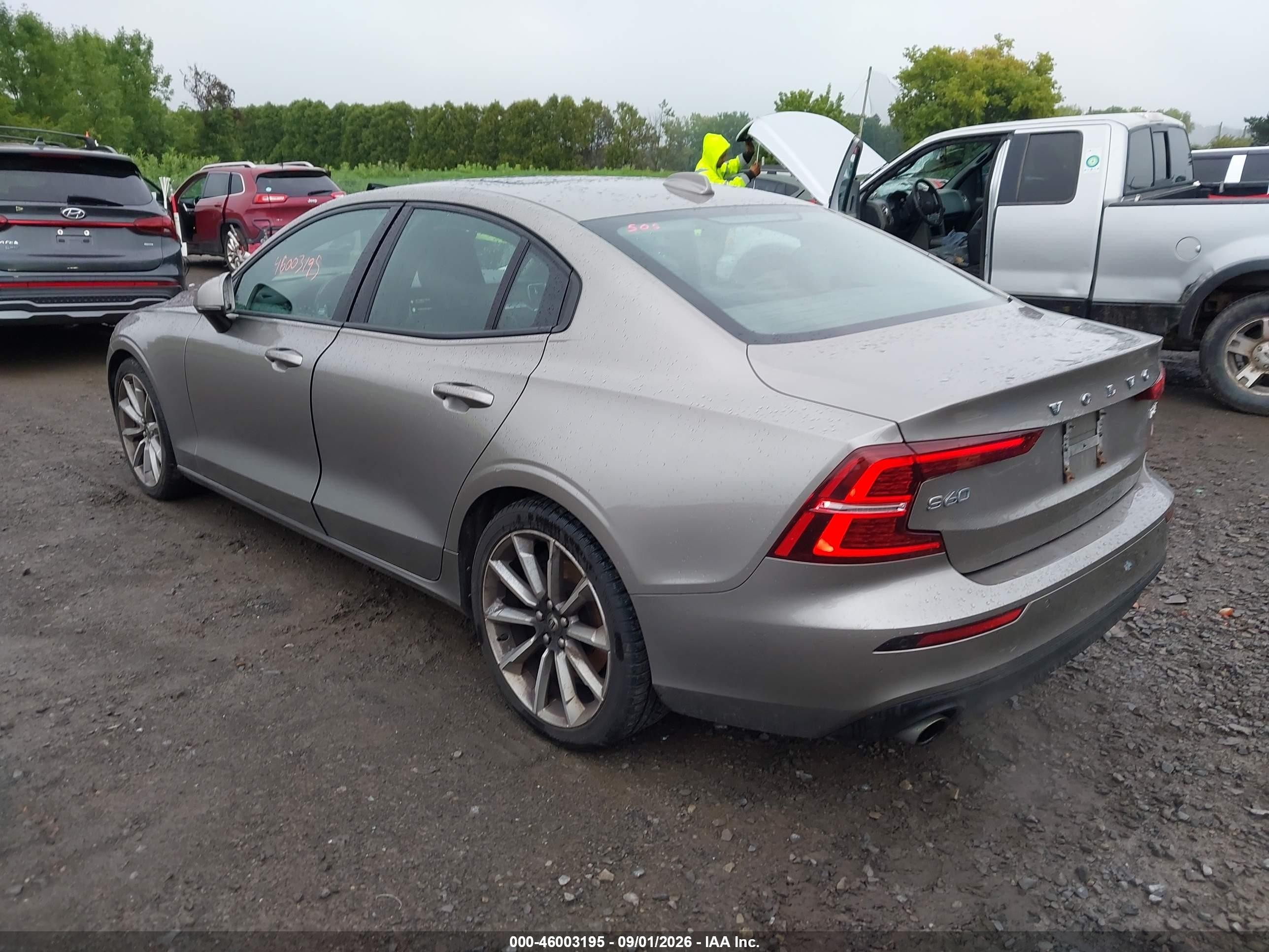 2019 Volvo S60 VIN 7JRA22TK3KG013876 IAAI salvage auction — Front End, Mv-907A (New York), sold $6,400 on 2026-09-13 (photo 3)