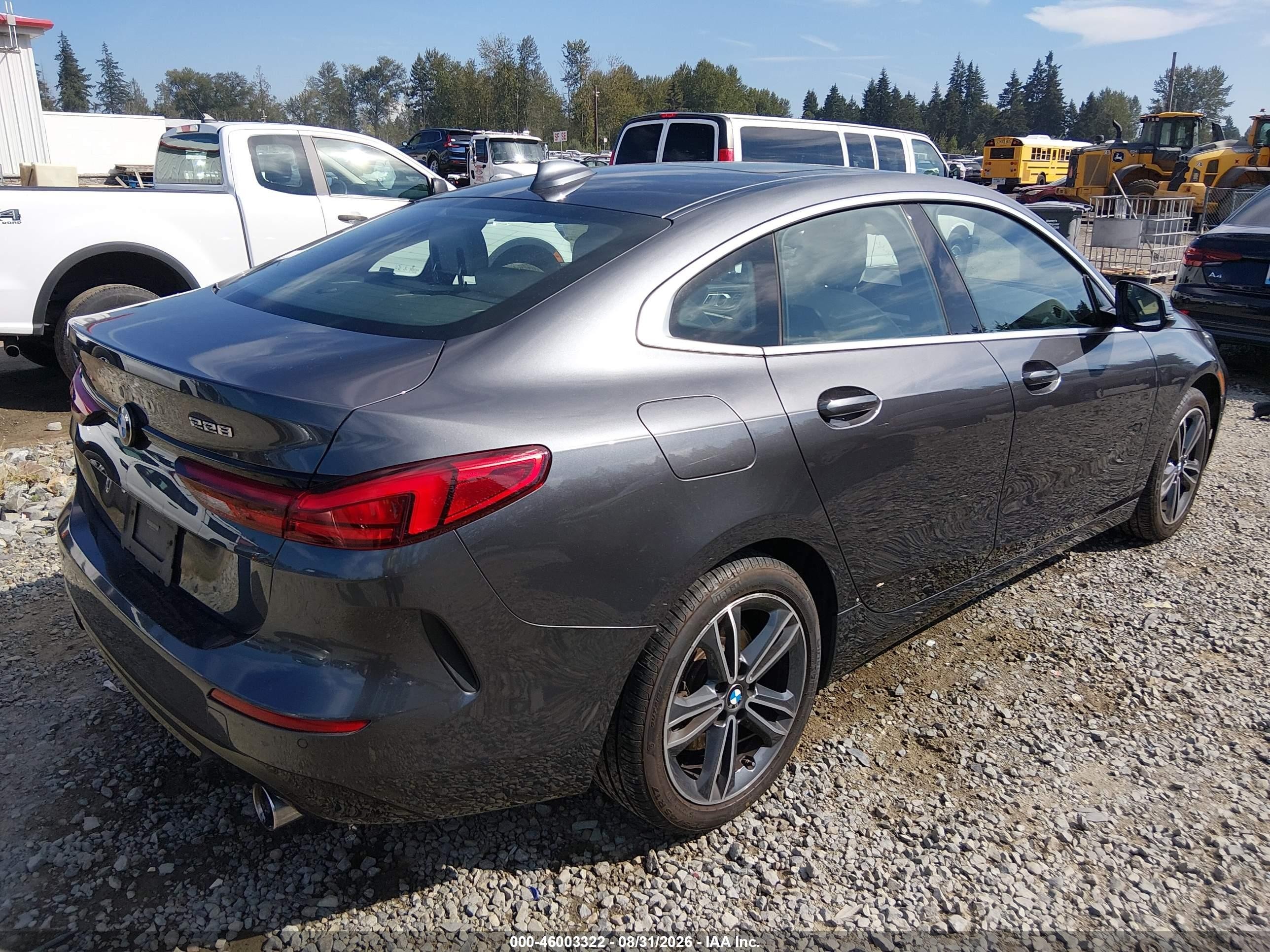 2020 BMW 2er VIN WBA73AK0XL7F80359 IAAI salvage auction — Unknown, Bill Of Sale (Washington), sold $6,900 on 2026-09-11 (photo 4)