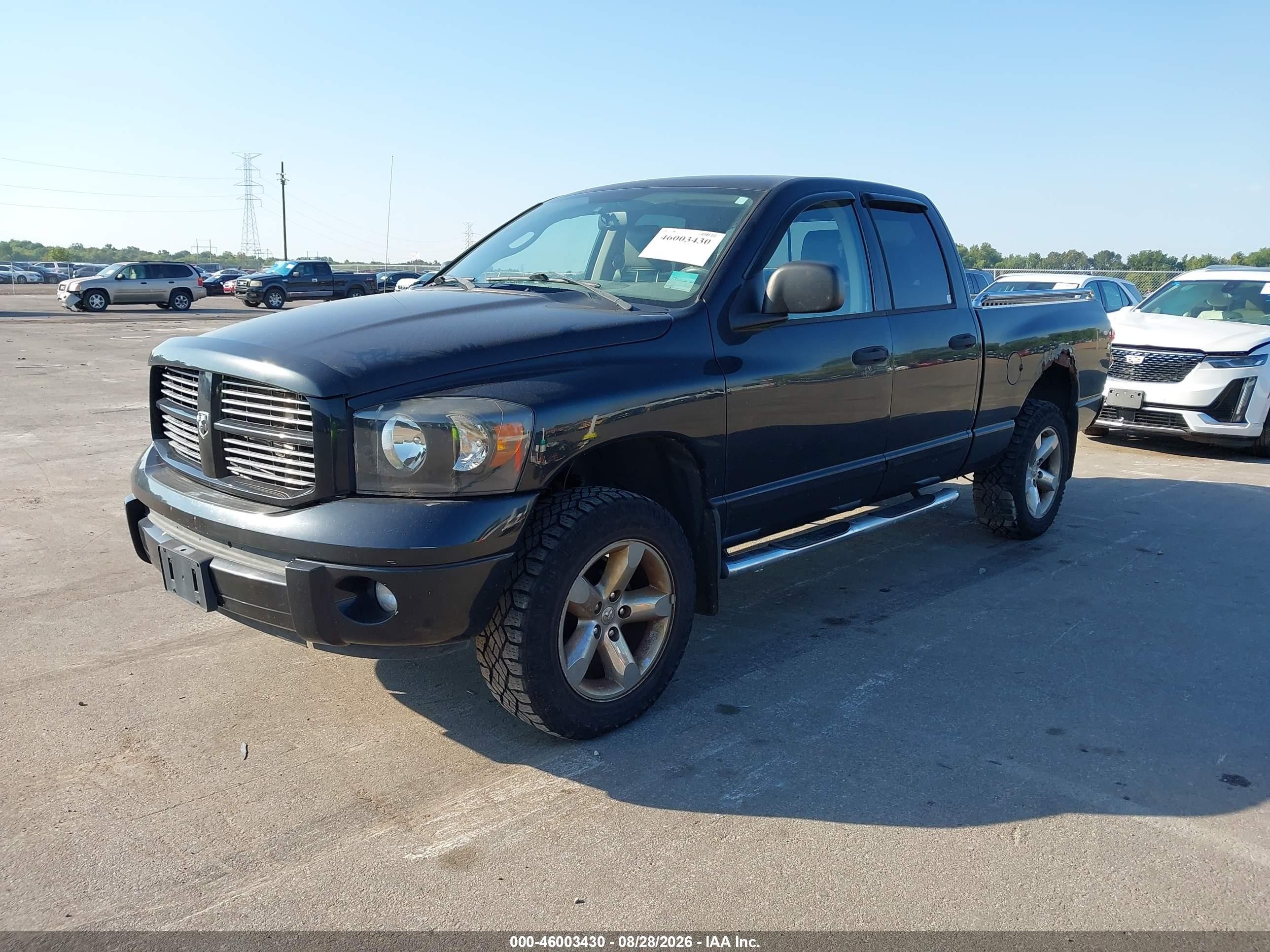 2007 Dodge Ram 1500 VIN 1D7HU18217J554905 IAAI salvage auction — Normal Wear, Clear (Tennessee), sold $550 on 2026-09-08 (photo 2)