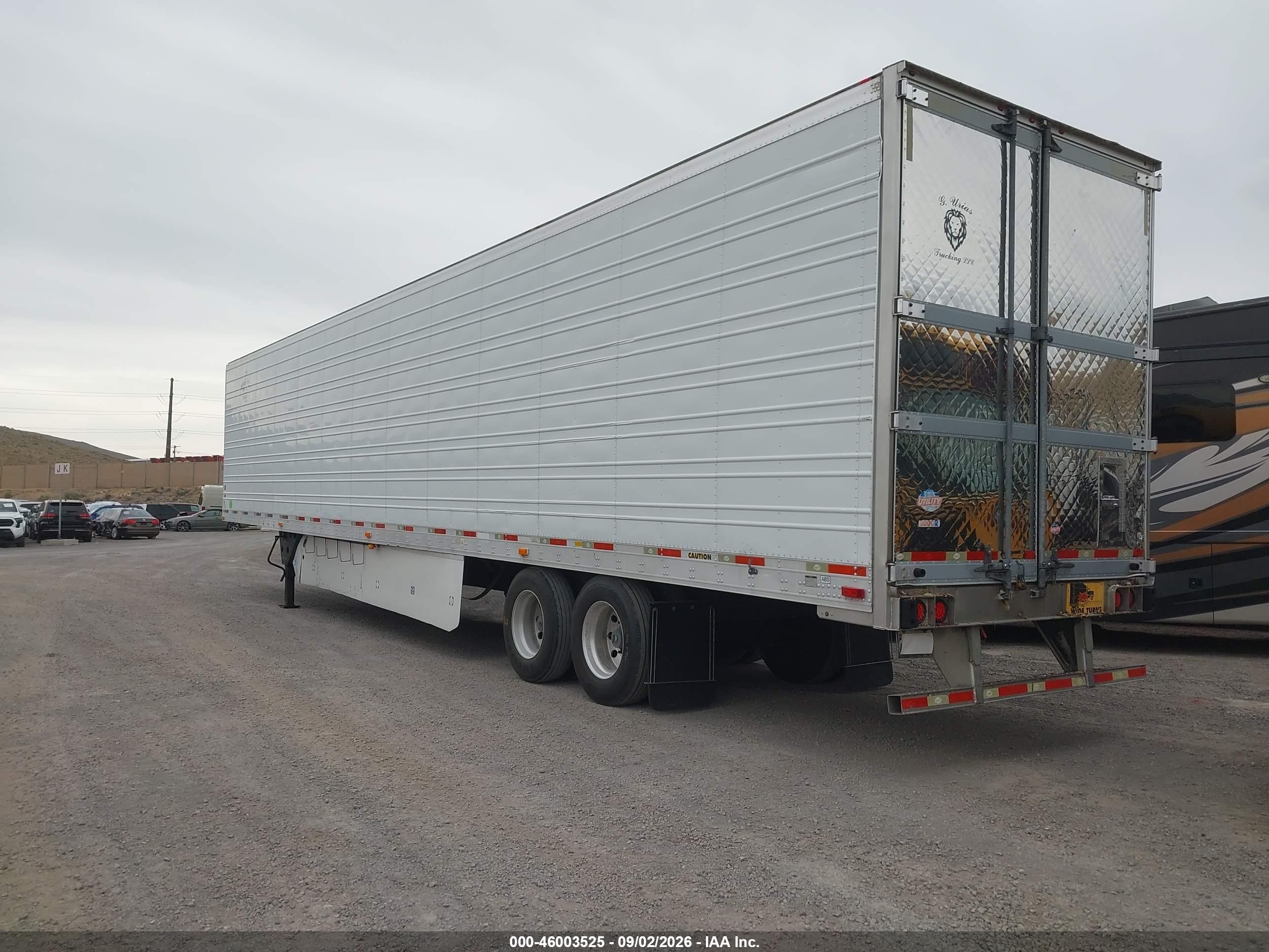 2013 Utility Trailer Mfg Unknown VIN 1UYVS2535DU666110 IAAI salvage auction — Front End, Salvage (Nevada), sold $5,850 on 2026-09-30 (photo 3)