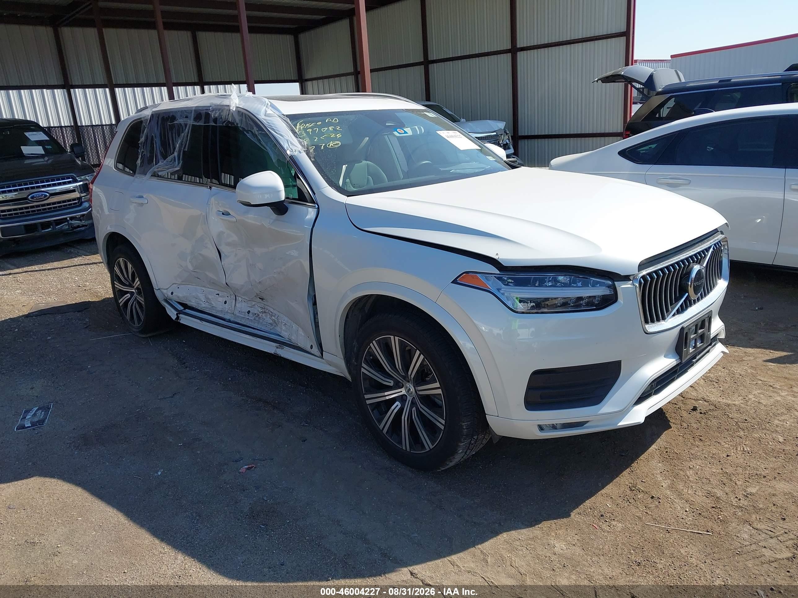 2023 Volvo XC90 VIN YV4L12PK7P1927947 — IAAI salvage auction photo