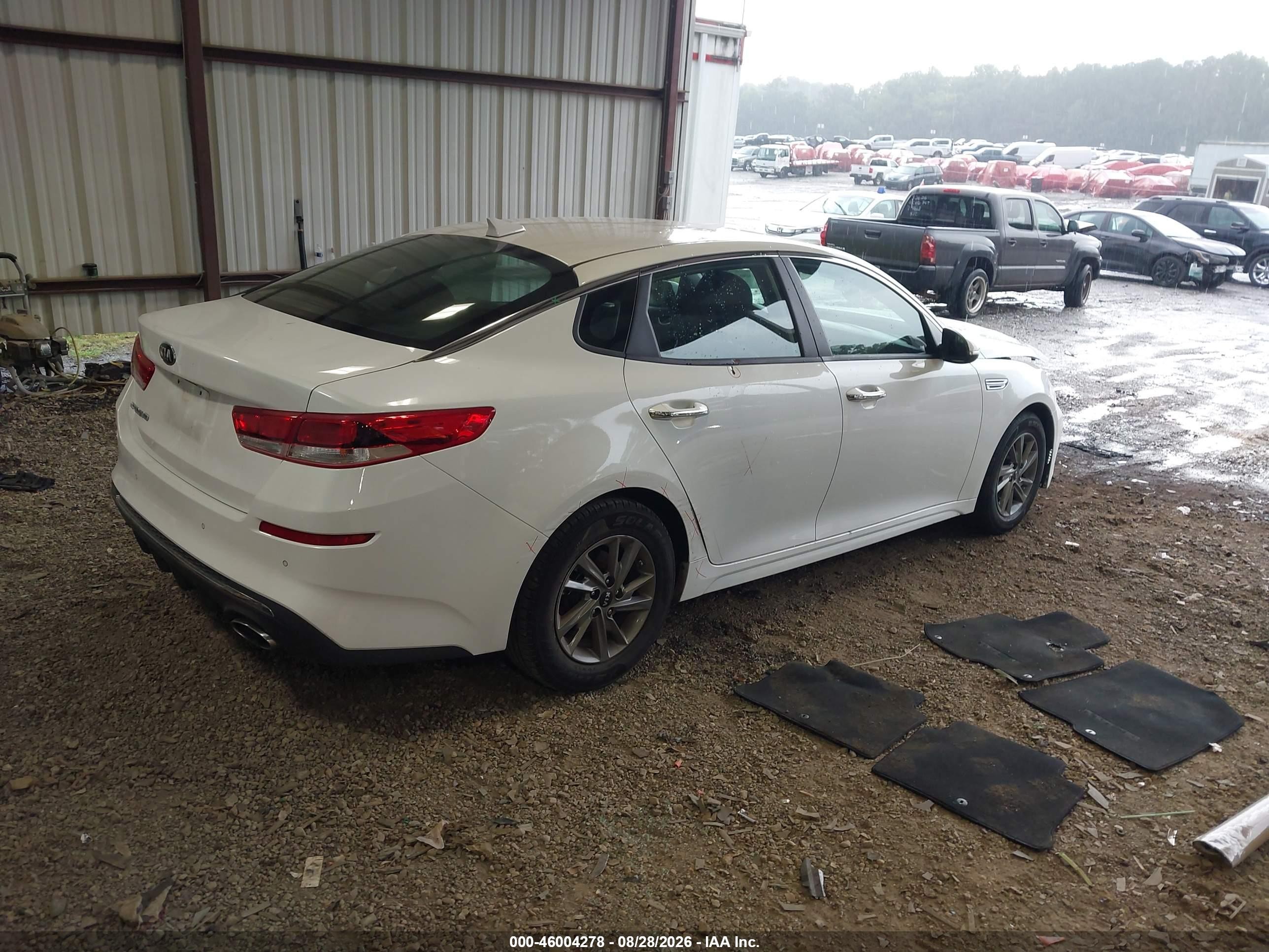 2019 Kia Optima VIN 5XXGT4L36KG325210 IAAI salvage auction — Front End, Salvage (Georgia), sold $1,300 on 2026-09-24 (photo 4)