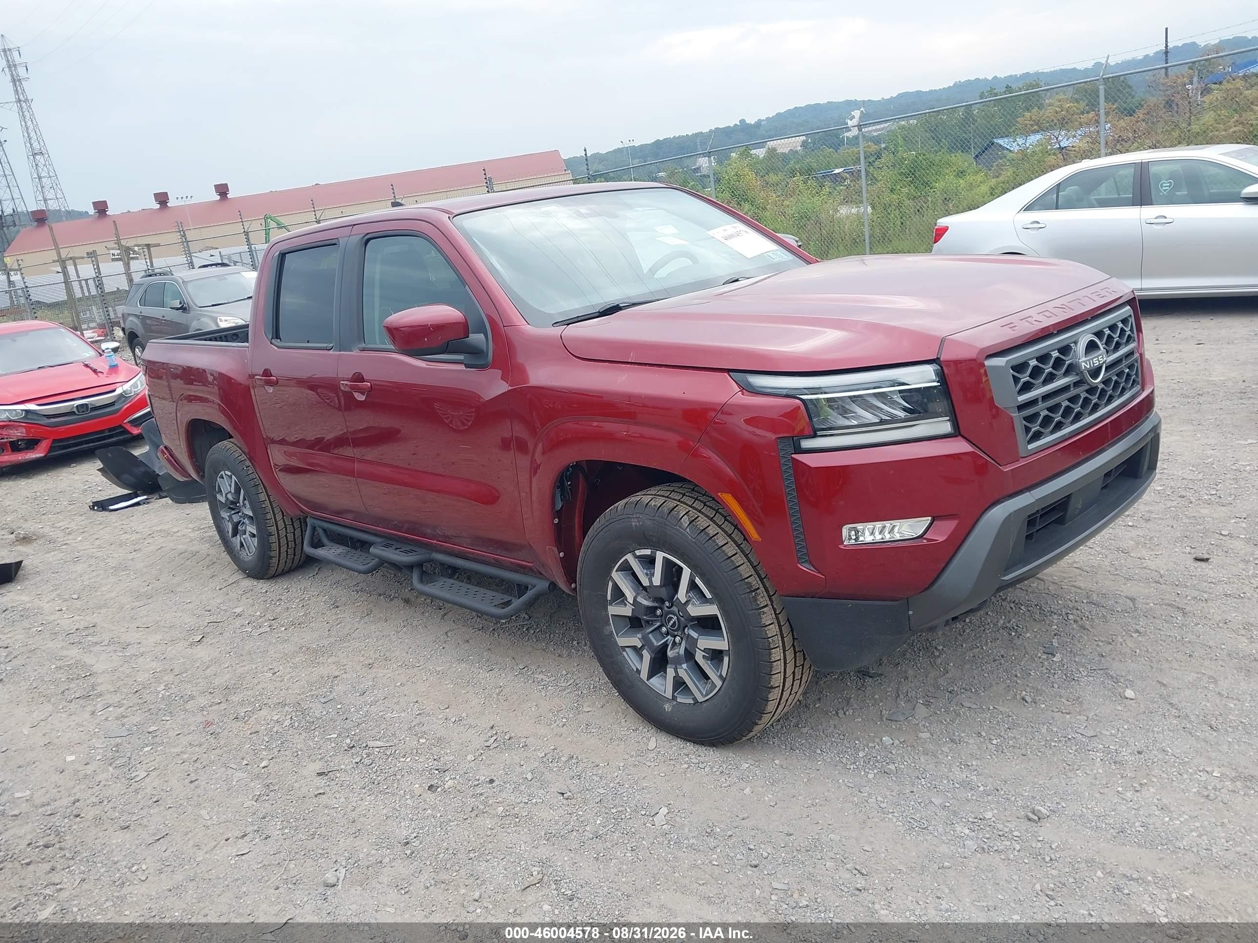 2024 Nissan Frontier VIN 1N6ED1EK2RN601031 — IAAI salvage auction photo
