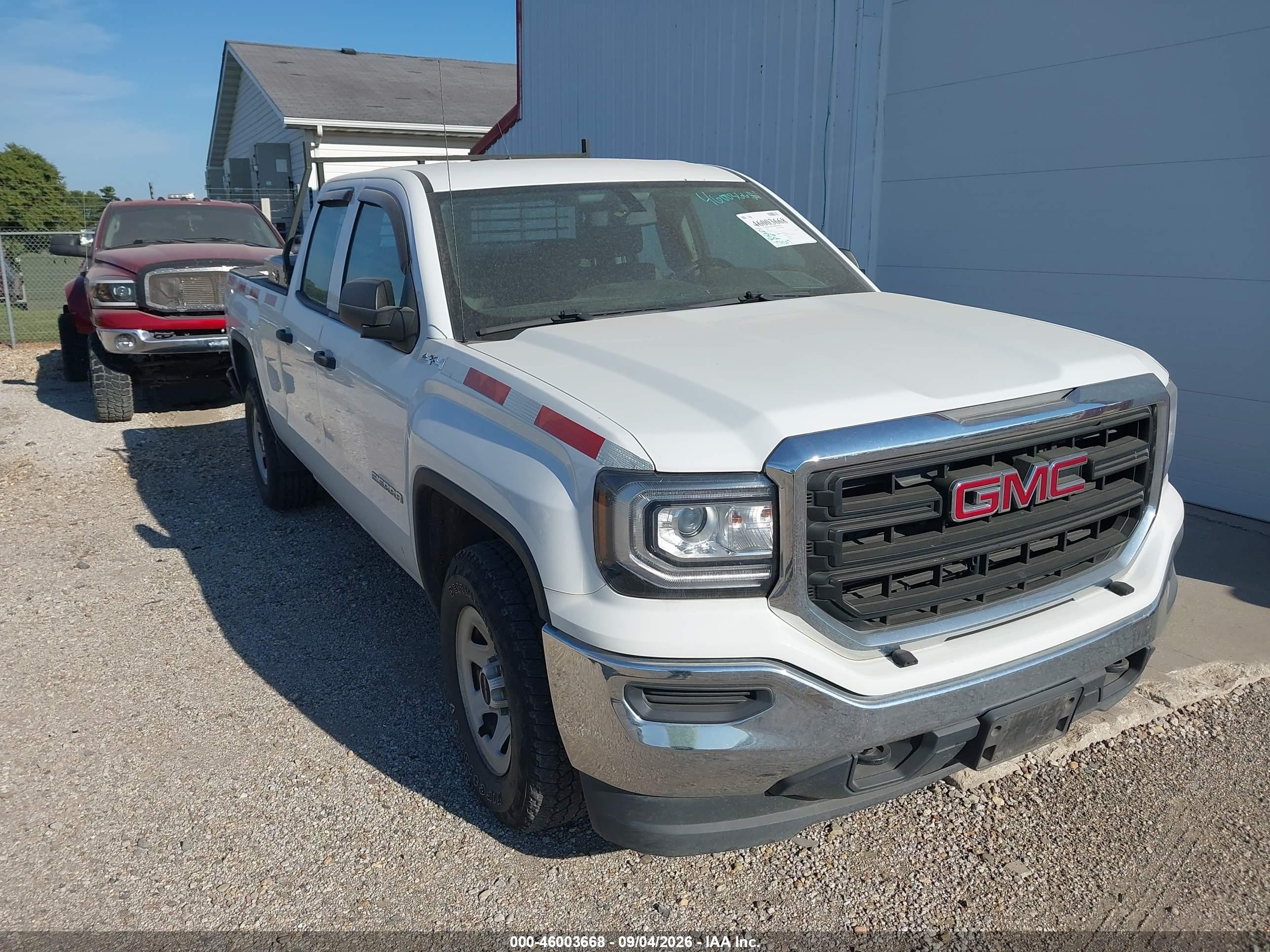 2017 GMC Sierra 1500 VIN 1GTV2LECXHZ309650 — IAAI salvage auction photo
