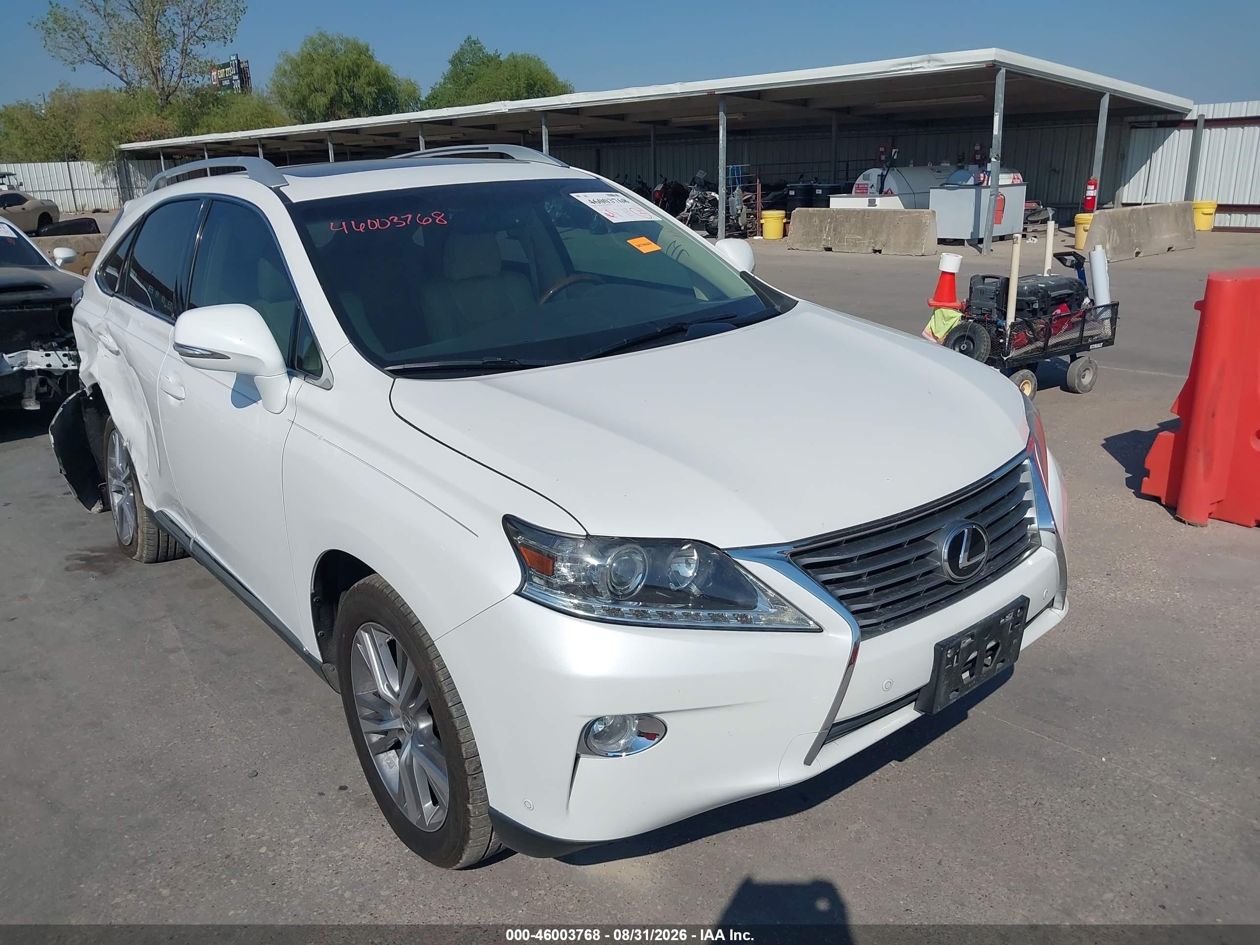 2015 Lexus RX 350 VIN 2T2ZK1BA8FC179427 — IAAI salvage auction photo