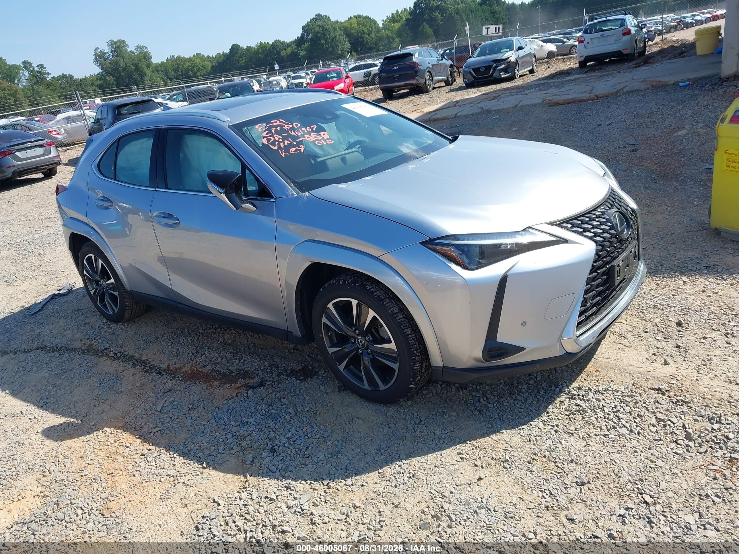 2023 Lexus UX 250h VIN JTHP9JBH3P2067010 — IAAI salvage auction photo
