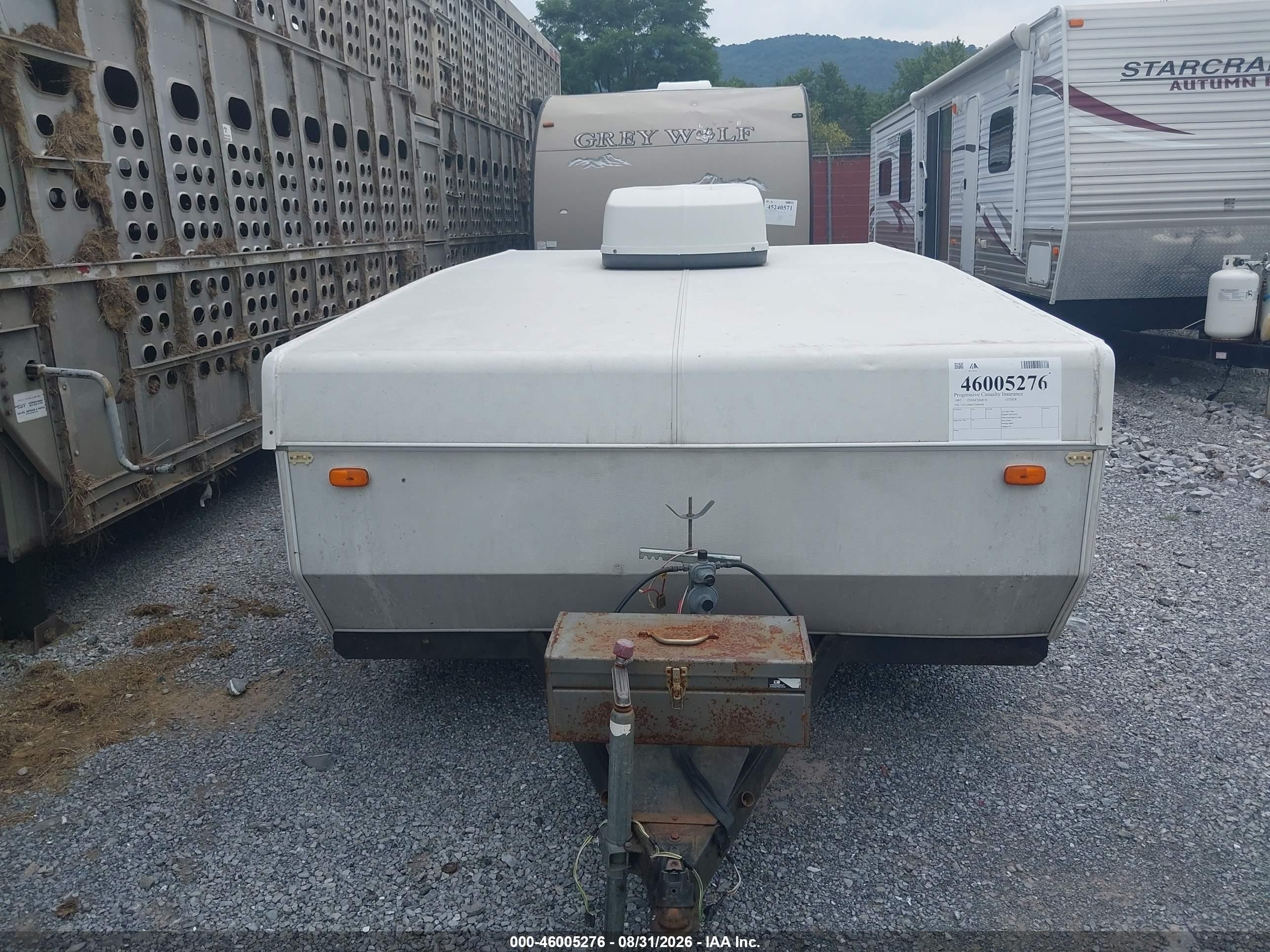 1997 Coachmen Other VIN 1TC1C0663V5008308 IAAI salvage auction — Front End, Salvage (Pennsylvania), sold $25 on 2026-09-22 (photo 6)