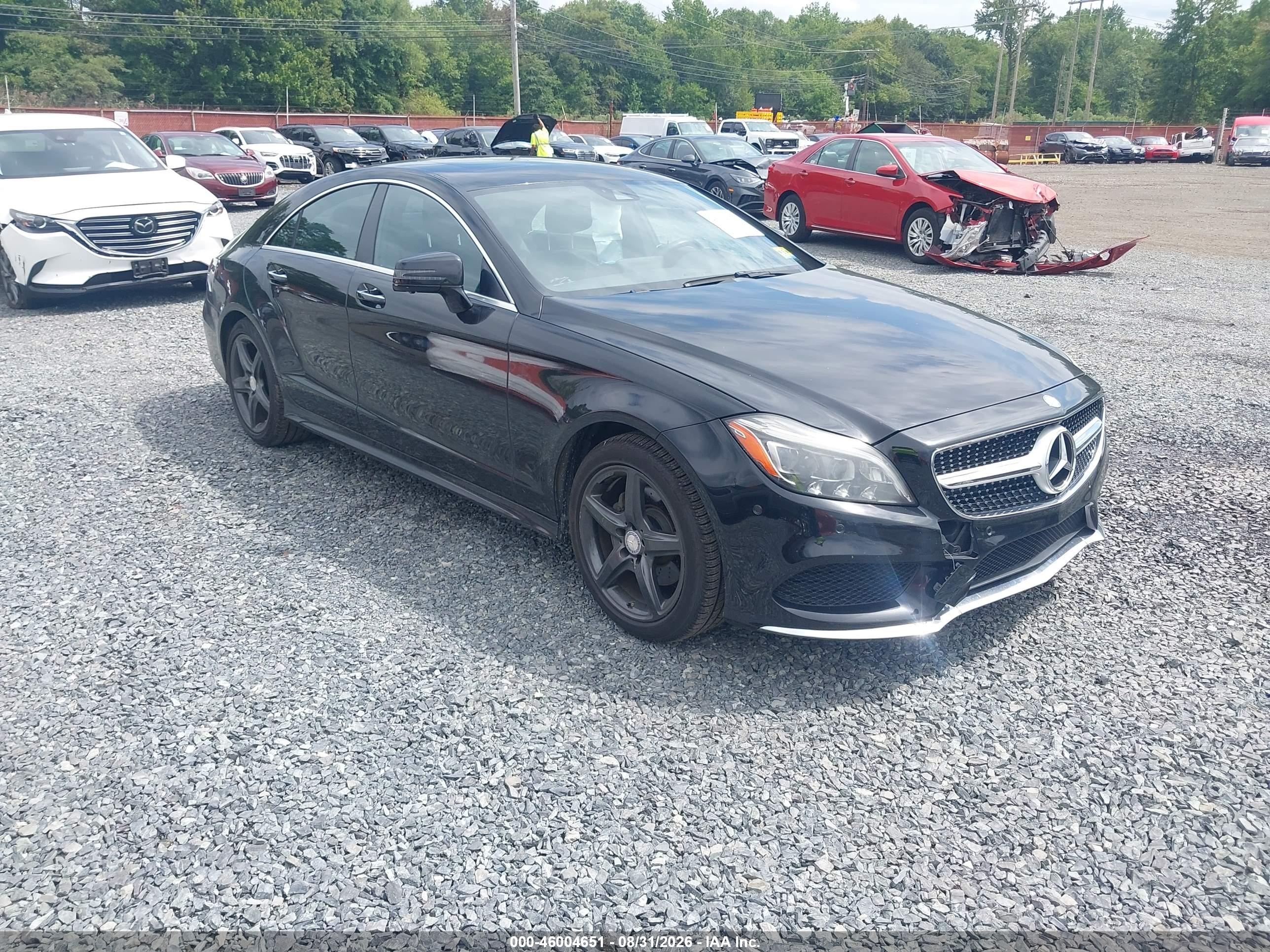 2015 Mercedes-Benz CLS-Class VIN WDDLJ6HB7FA134497 — IAAI salvage auction photo