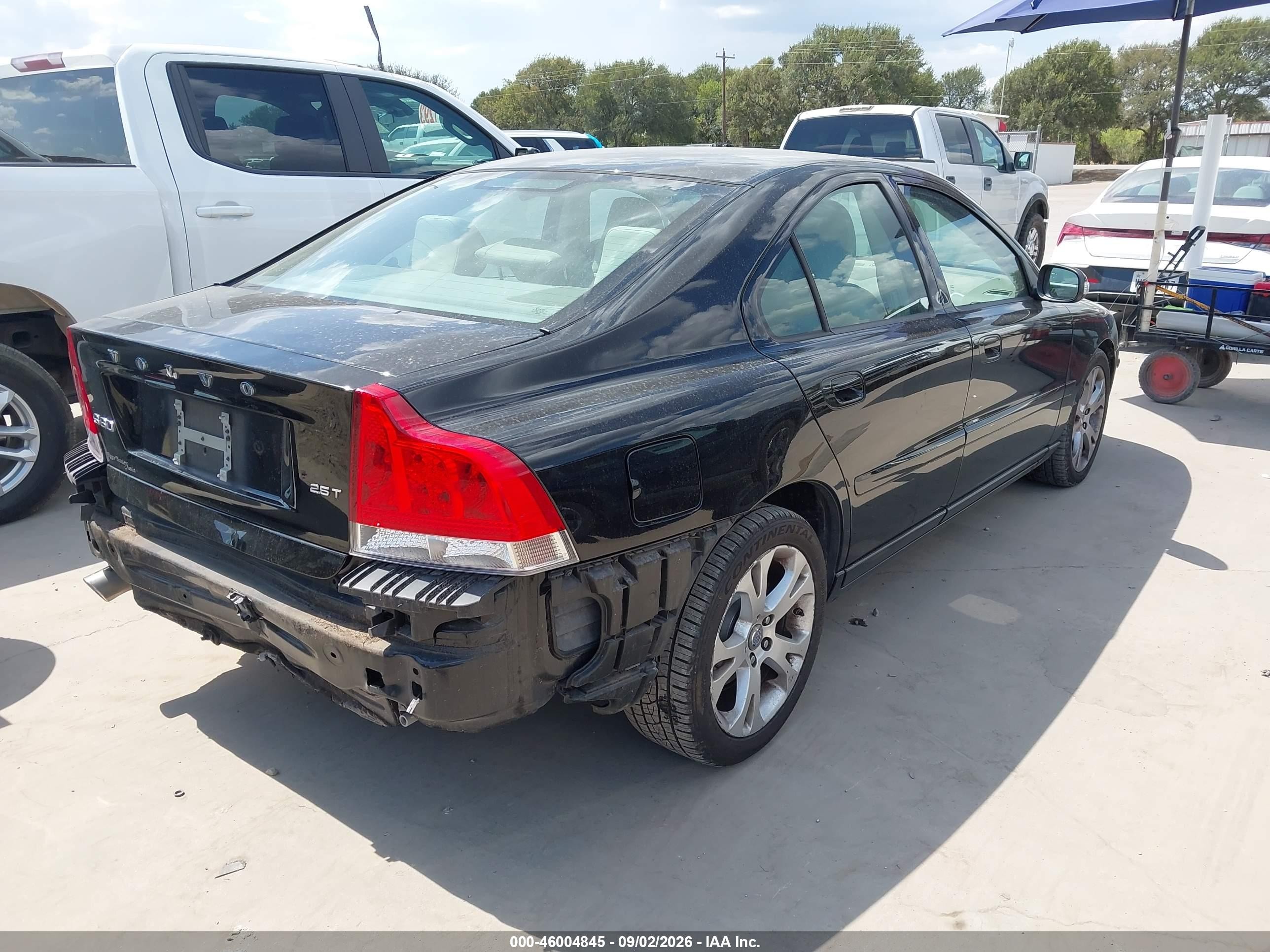 2009 Volvo S60 VIN YV1RS592192726478 IAAI salvage auction — Rear End, Salvage (Texas), sold $1,400 on 2026-09-26 (photo 4)