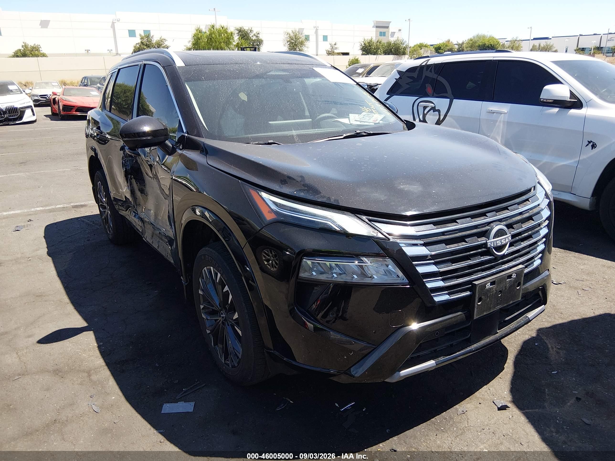 2025 Nissan Rogue VIN JN8BT3DD7SW473705 — IAAI salvage auction photo