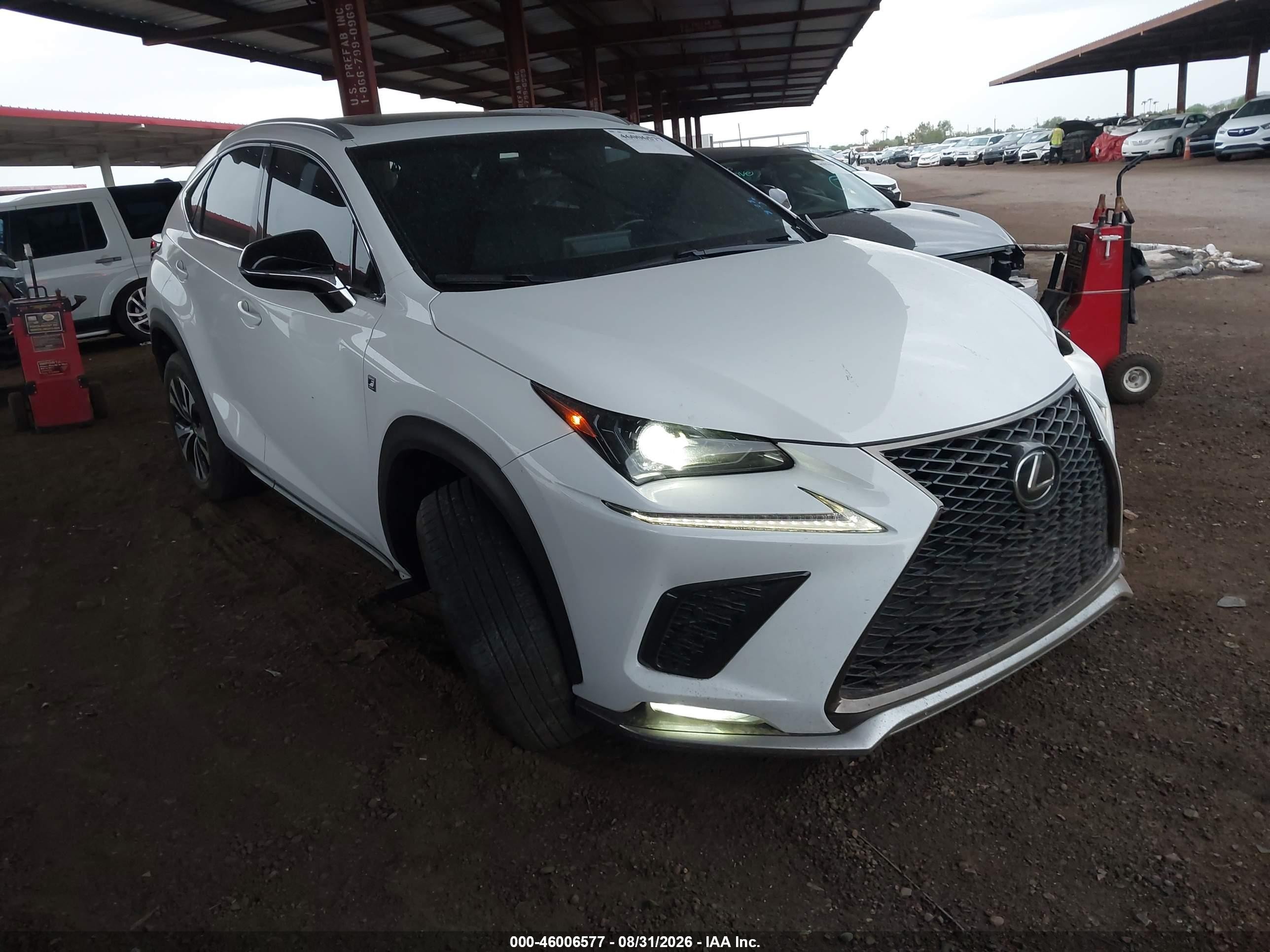 2018 Lexus NX 300 VIN JTJBARBZ7J2150695 — IAAI salvage auction photo