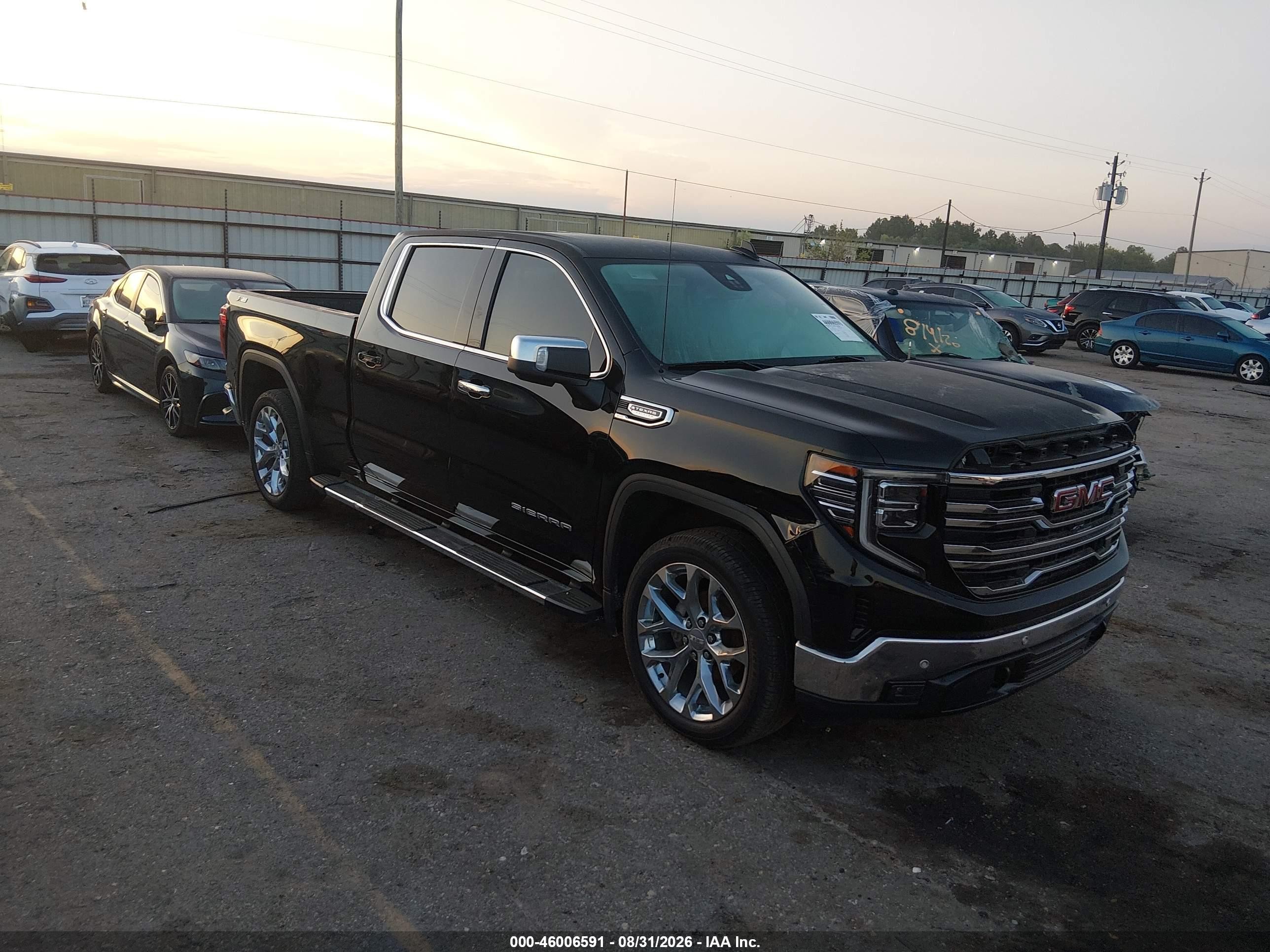 2022 GMC Sierra 1500 VIN 3GTUUDELXNG525375 — IAAI salvage auction photo