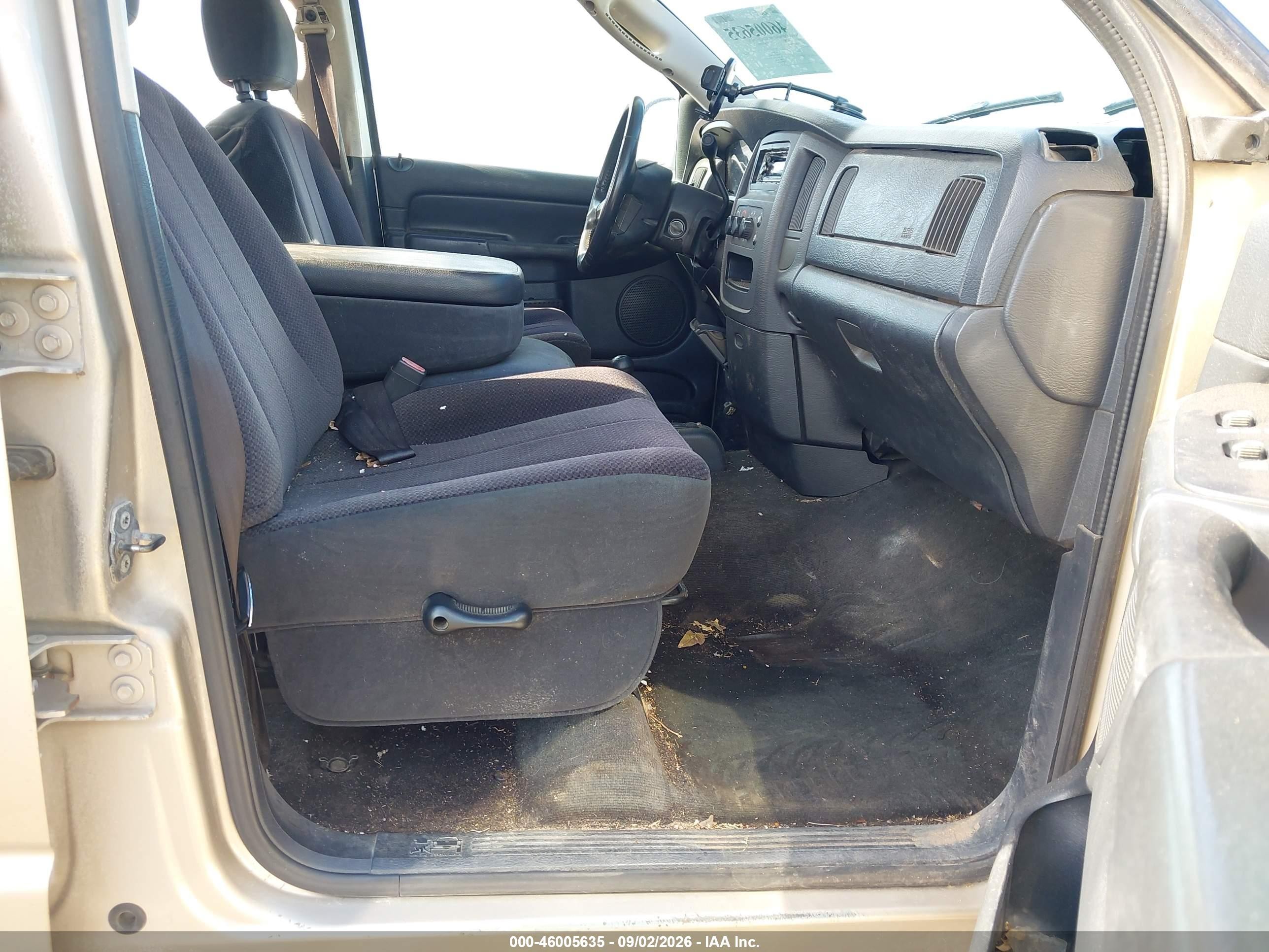 2002 Dodge Ram 1500 VIN 1D7HU18Z72J184758 IAAI salvage auction — Repossession, Original (Texas), sold $850 on 2026-09-27 (photo 5)