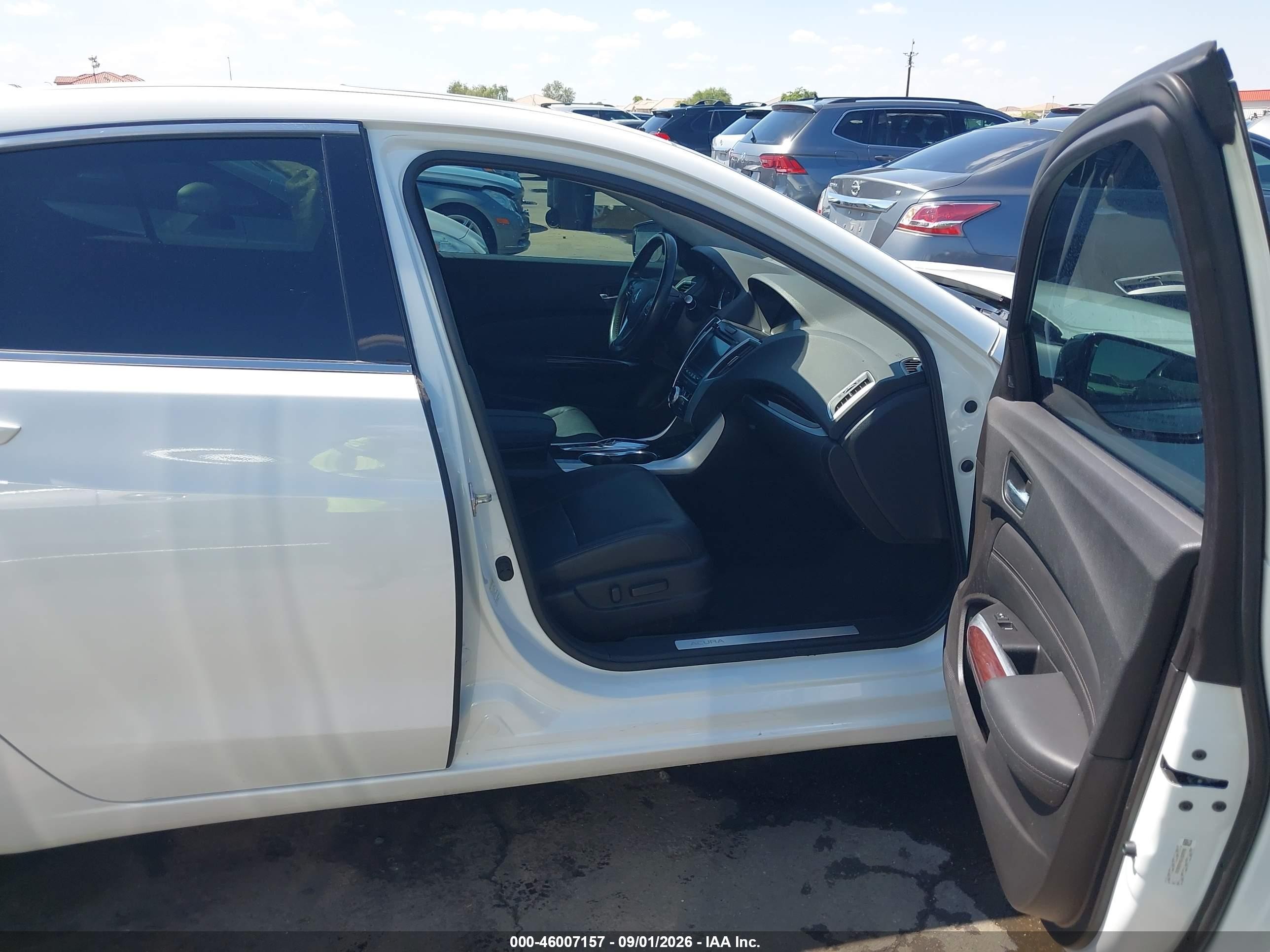2017 Acura Tlx VIN 19UUB2F75HA006301 IAAI salvage auction — Front End, Salvage (Arizona), sold $3,450 on 2026-09-05 (photo 5)