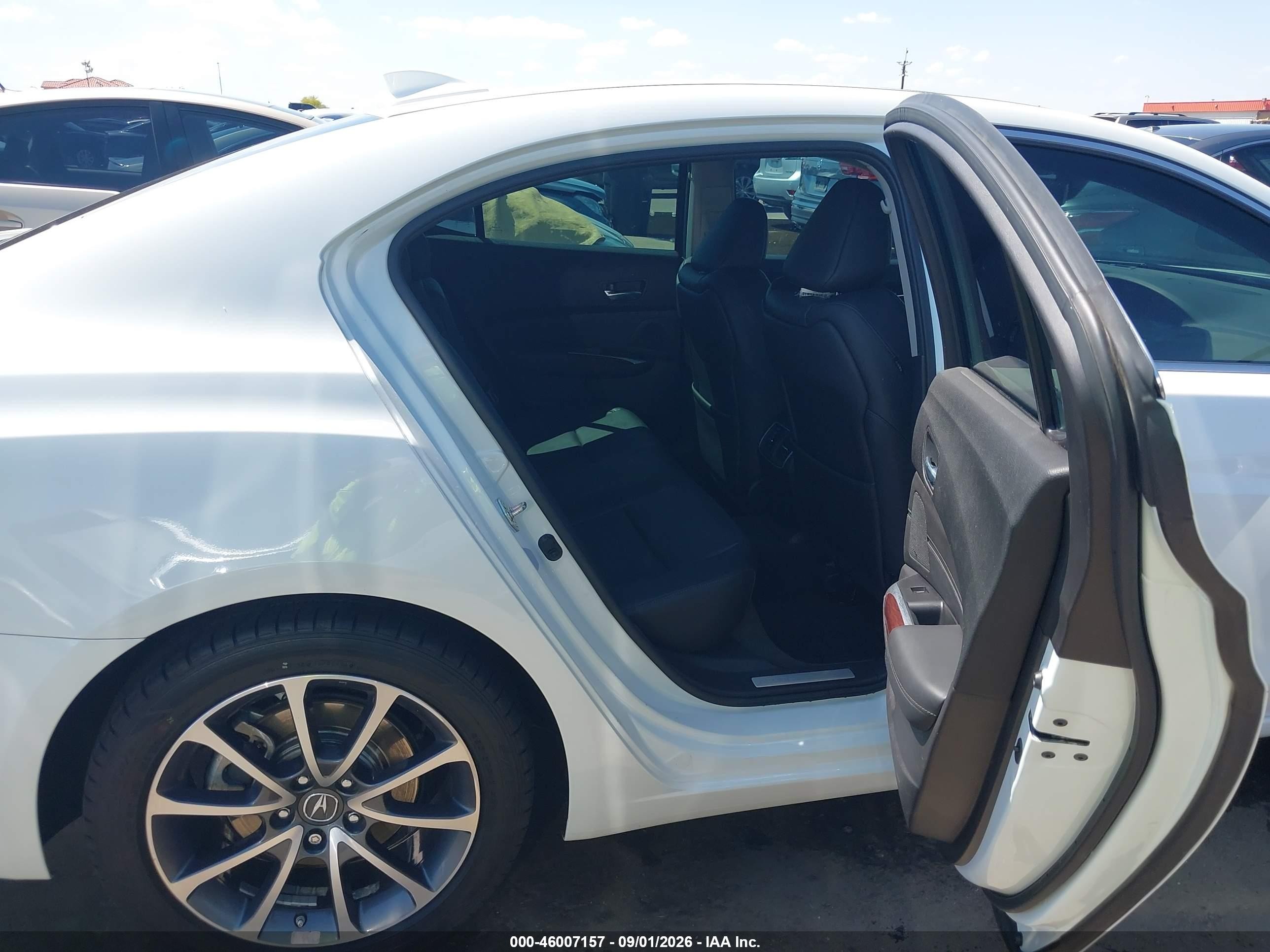 2017 Acura Tlx VIN 19UUB2F75HA006301 IAAI salvage auction — Front End, Salvage (Arizona), sold $3,450 on 2026-09-05 (photo 8)