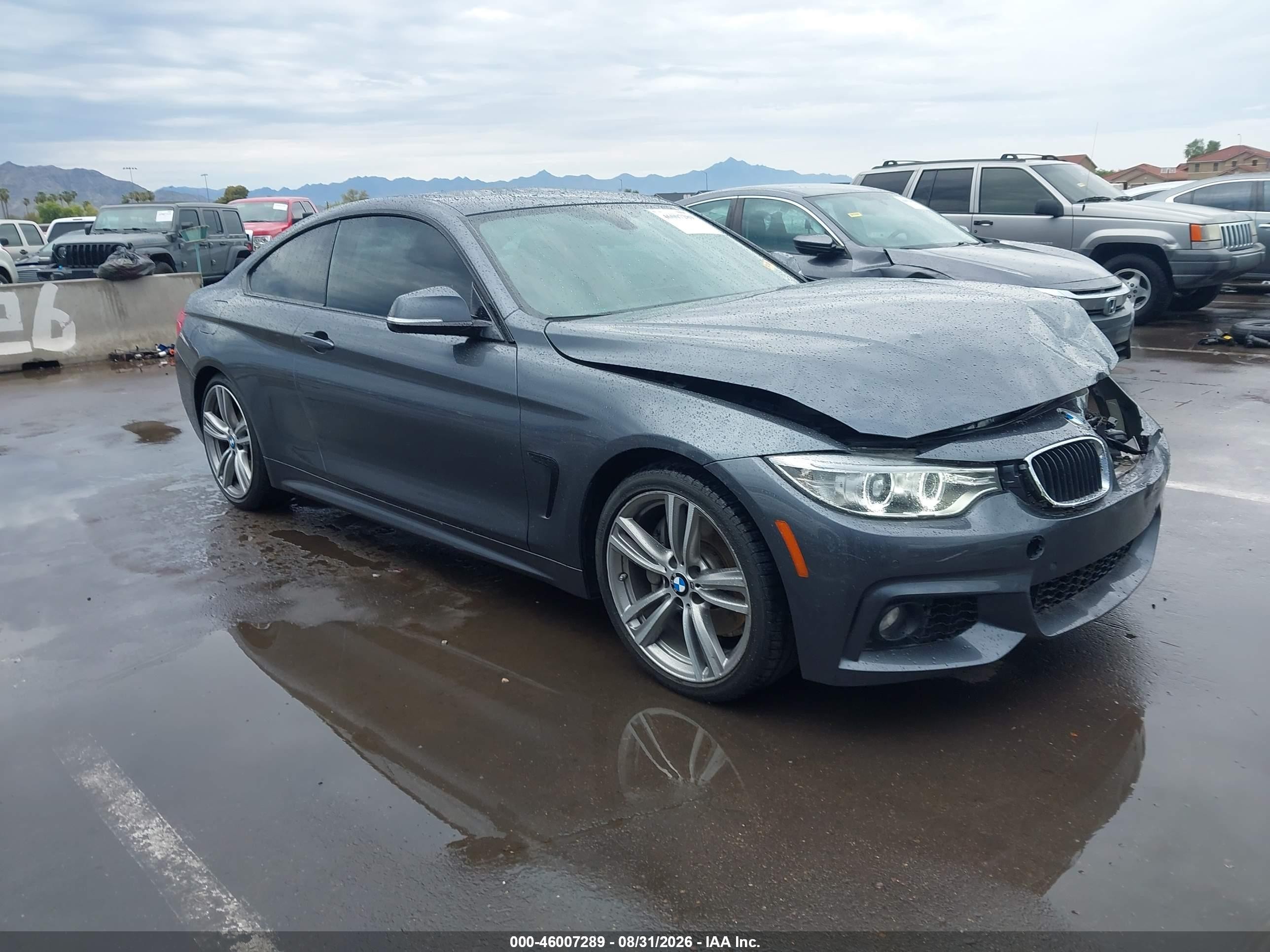 2016 BMW 4 Series VIN WBA3R1C51GK529100 — IAAI salvage auction photo