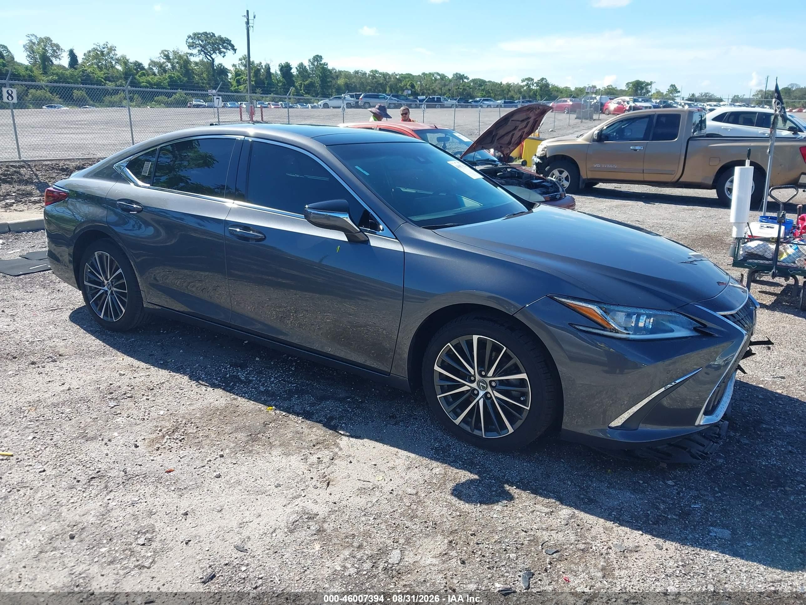 2022 Lexus ES 350 VIN 58ADZ1B19NU117759 — IAAI salvage auction photo