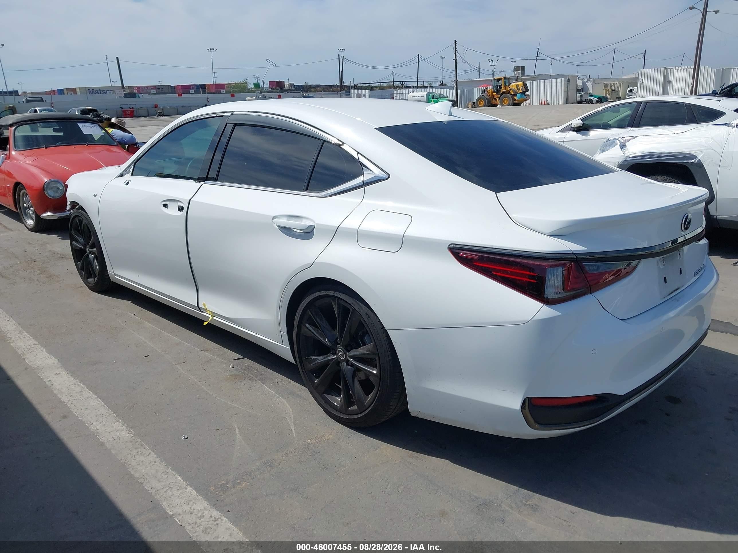 2023 Lexus ES 300h VIN 58ABA1C1XPU027276 IAAI salvage auction — Front End, Salvage (California), sold $18,400 on 2026-09-13 (photo 3)