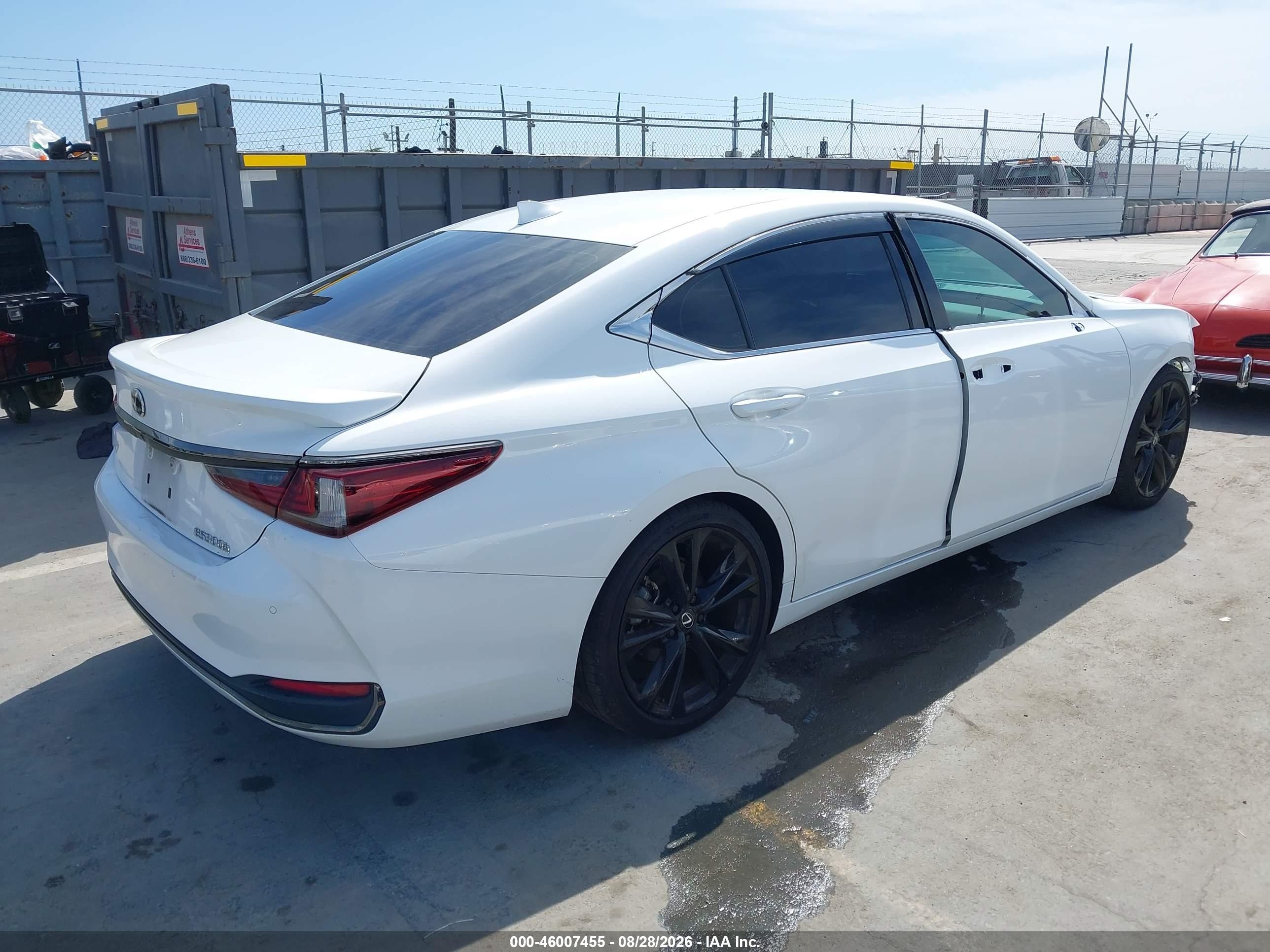 2023 Lexus ES 300h VIN 58ABA1C1XPU027276 IAAI salvage auction — Front End, Salvage (California), sold $18,400 on 2026-09-13 (photo 4)
