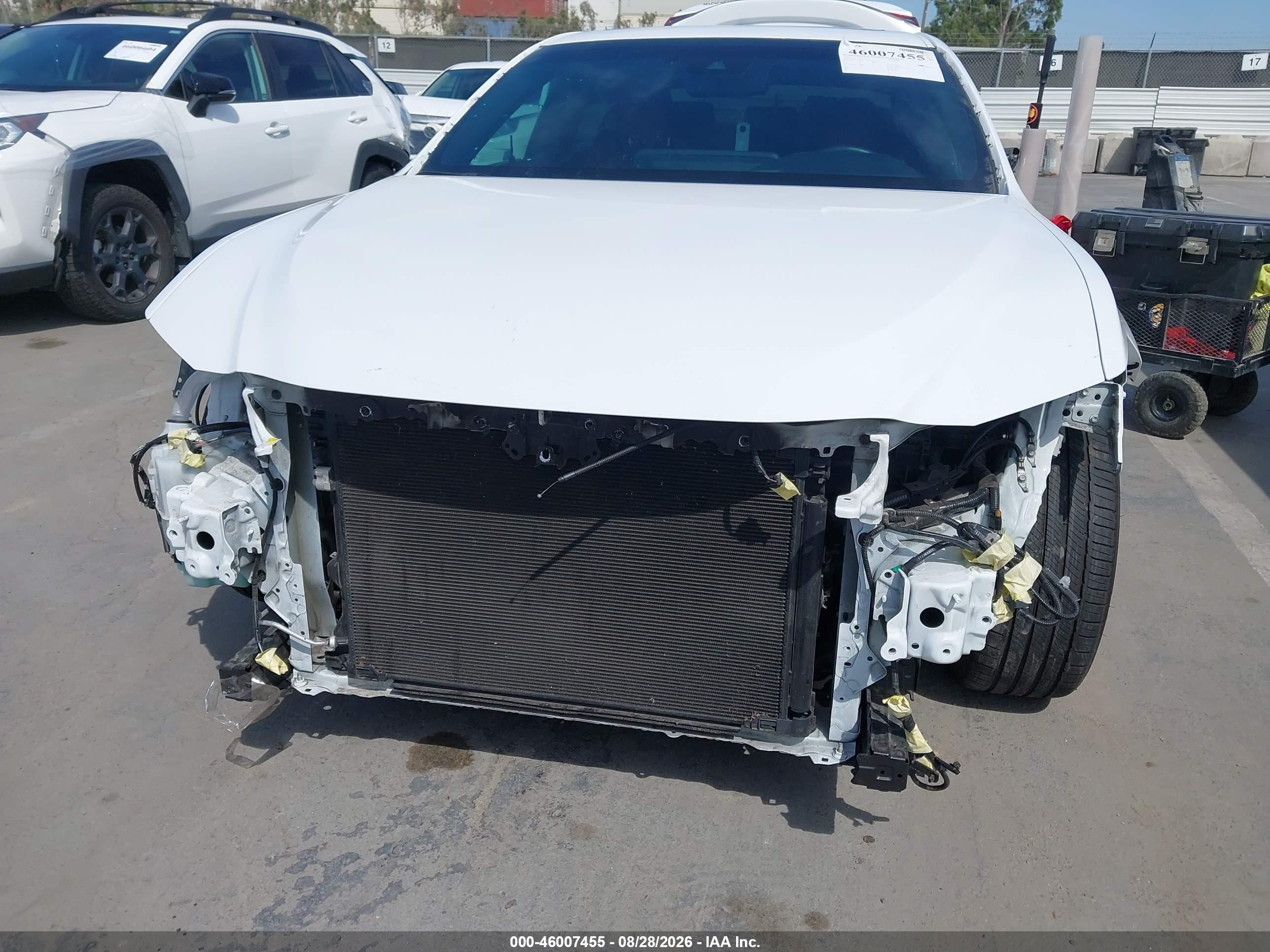2023 Lexus ES 300h VIN 58ABA1C1XPU027276 IAAI salvage auction — Front End, Salvage (California), sold $18,400 on 2026-09-13 (photo 6)