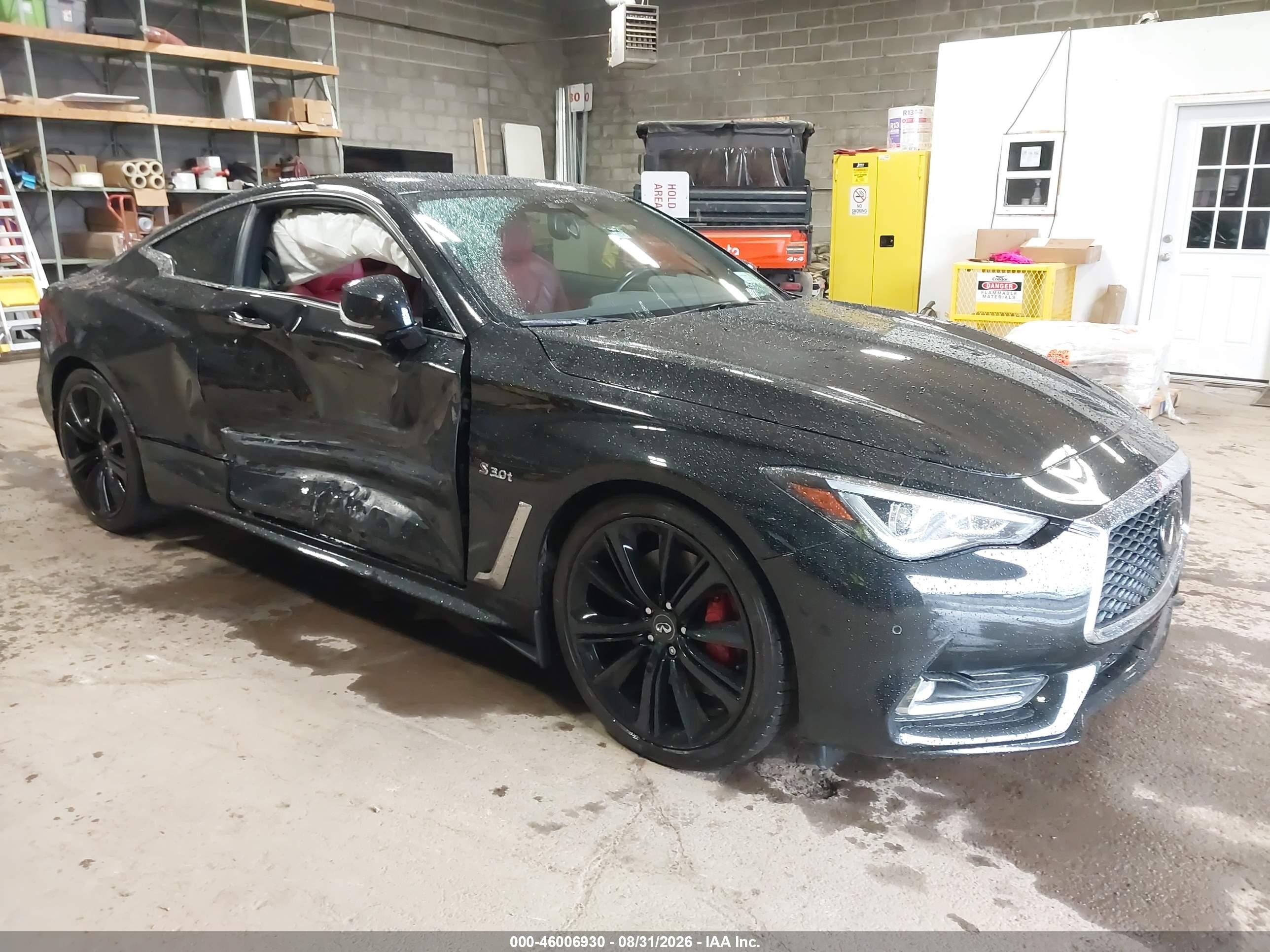 2019 Infiniti Q60 VIN JN1FV7ELXKM440314 — IAAI salvage auction photo