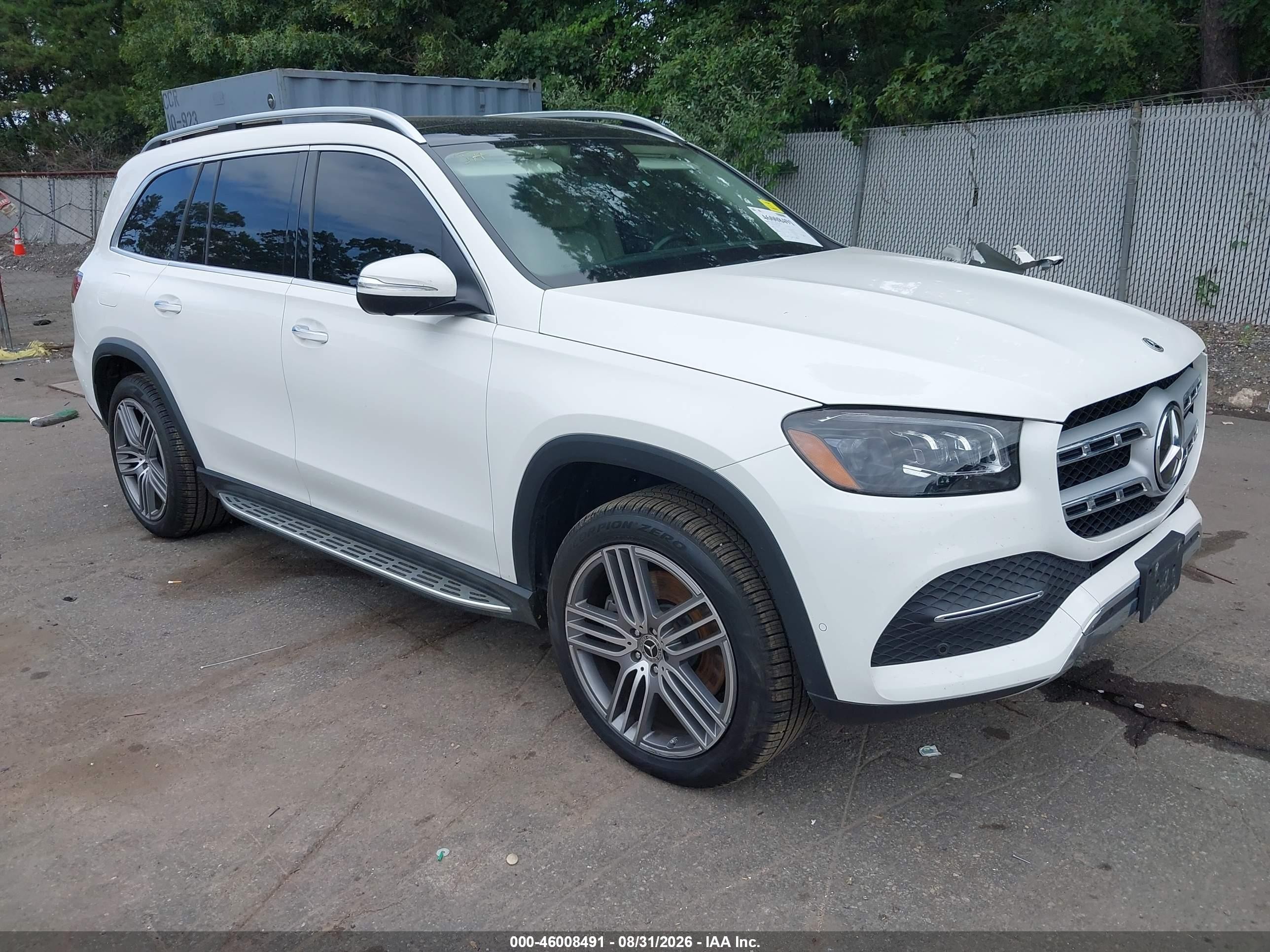 2022 Mercedes-Benz GLS-Class VIN 4JGFF5KE2NA626936 — IAAI salvage auction photo