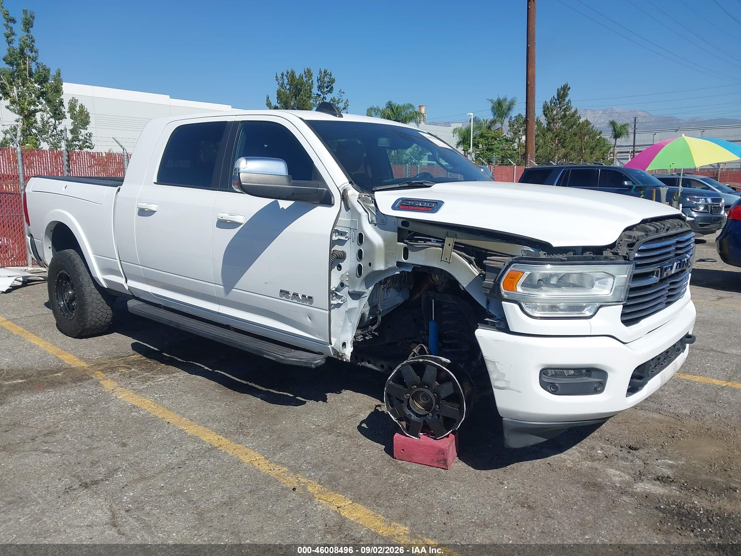 2019 Ram 2500 VIN 3C6UR5NL9KG685998 — IAAI salvage auction photo