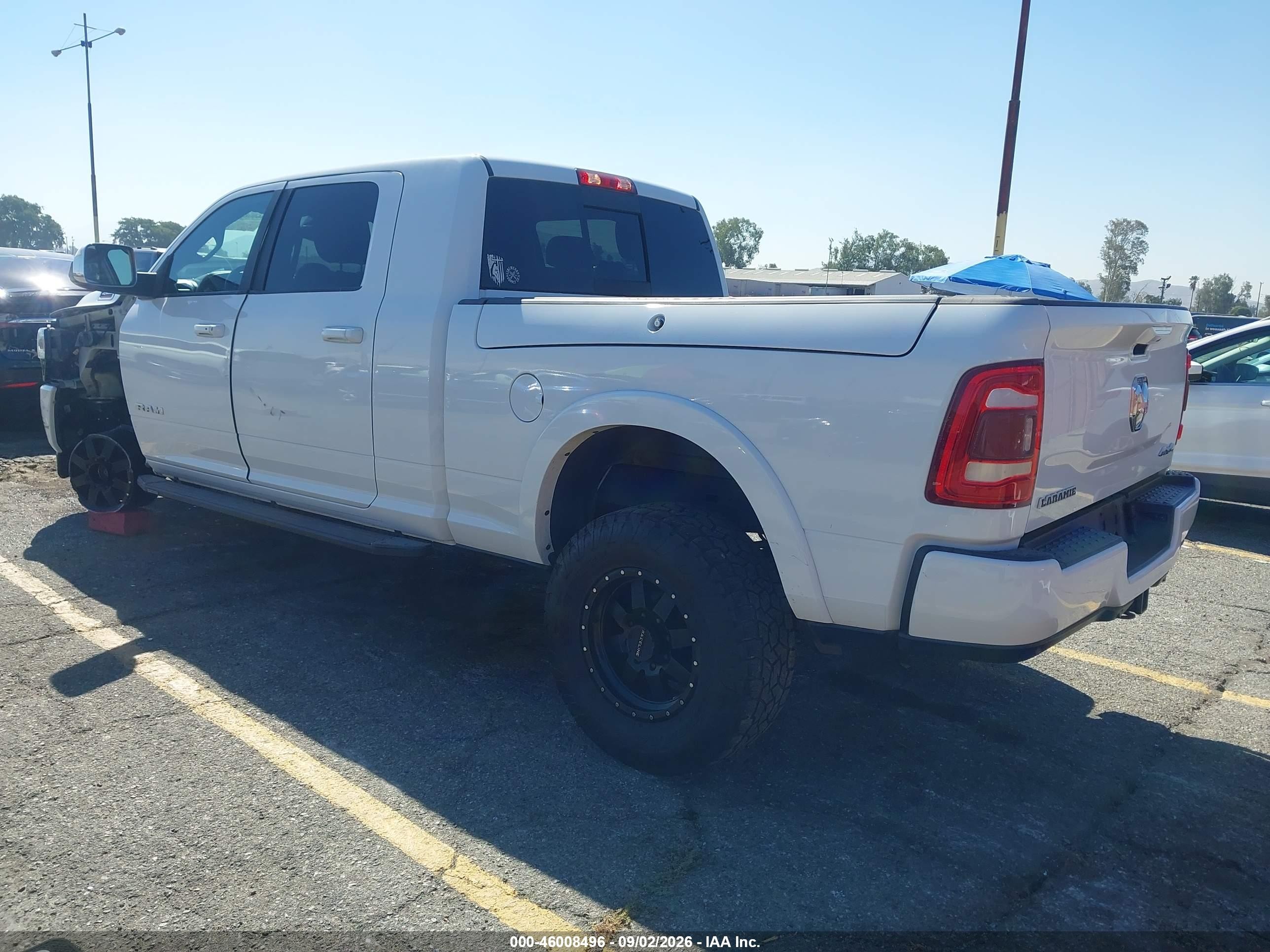 2019 Ram 2500 VIN 3C6UR5NL9KG685998 IAAI salvage auction — Front End, Salvage (California), sold $19,100 on 2026-09-11 (photo 3)