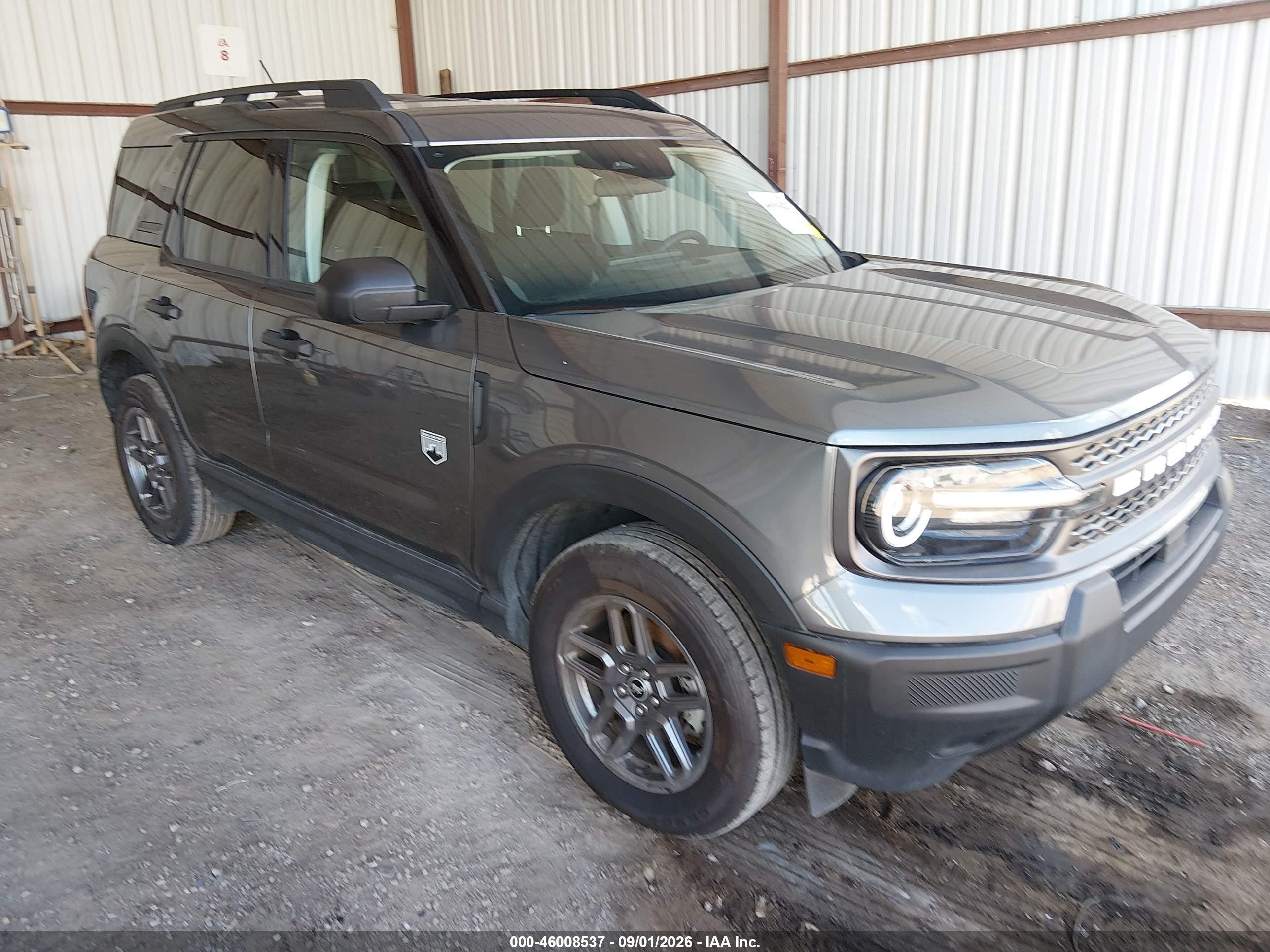 2025 Ford Bronco Sport VIN 3FMCR9BN3SRE08328 — IAAI salvage auction photo