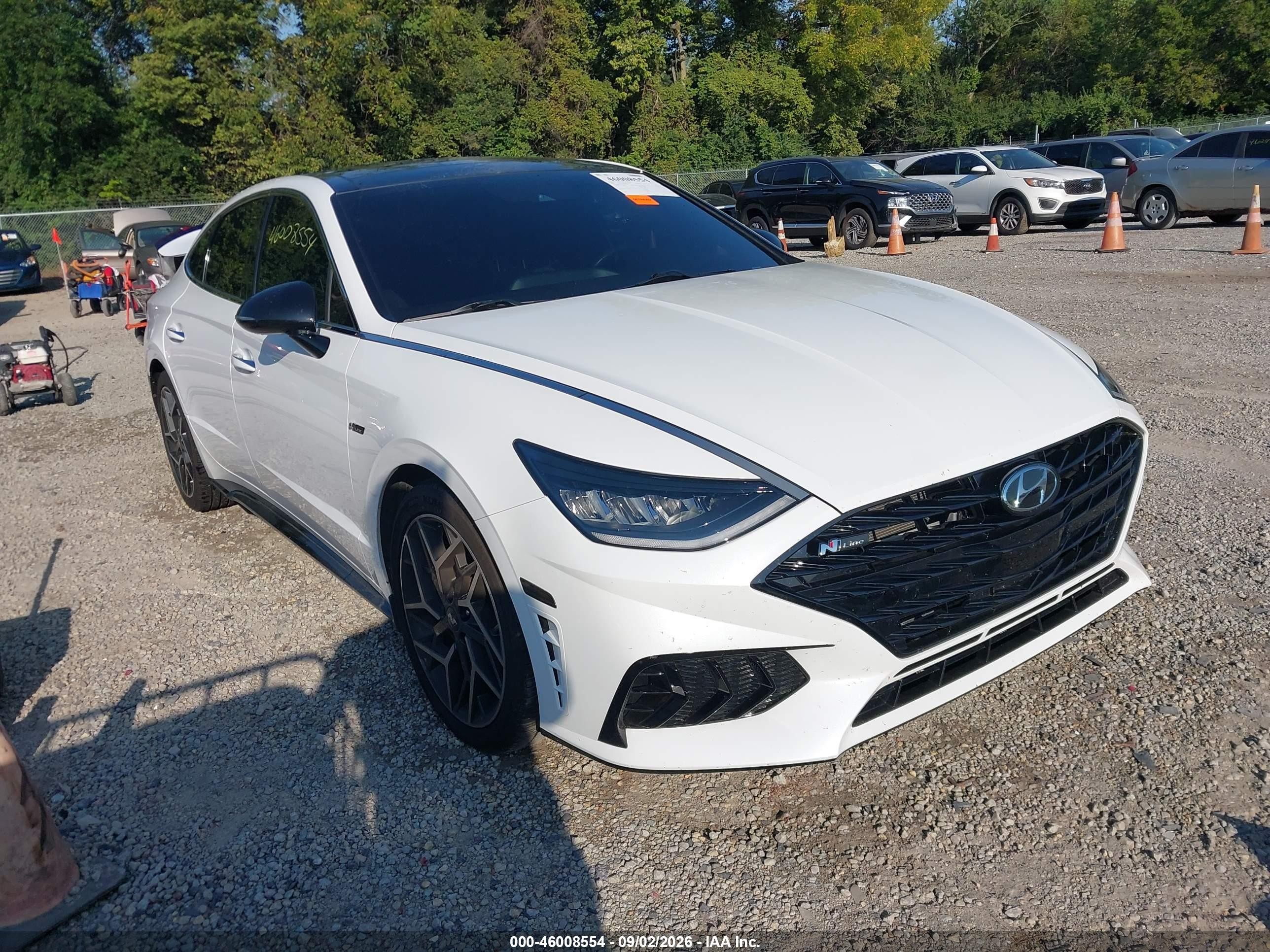 2023 Hyundai Sonata VIN KMHL14JC7PA272586 — IAAI salvage auction photo
