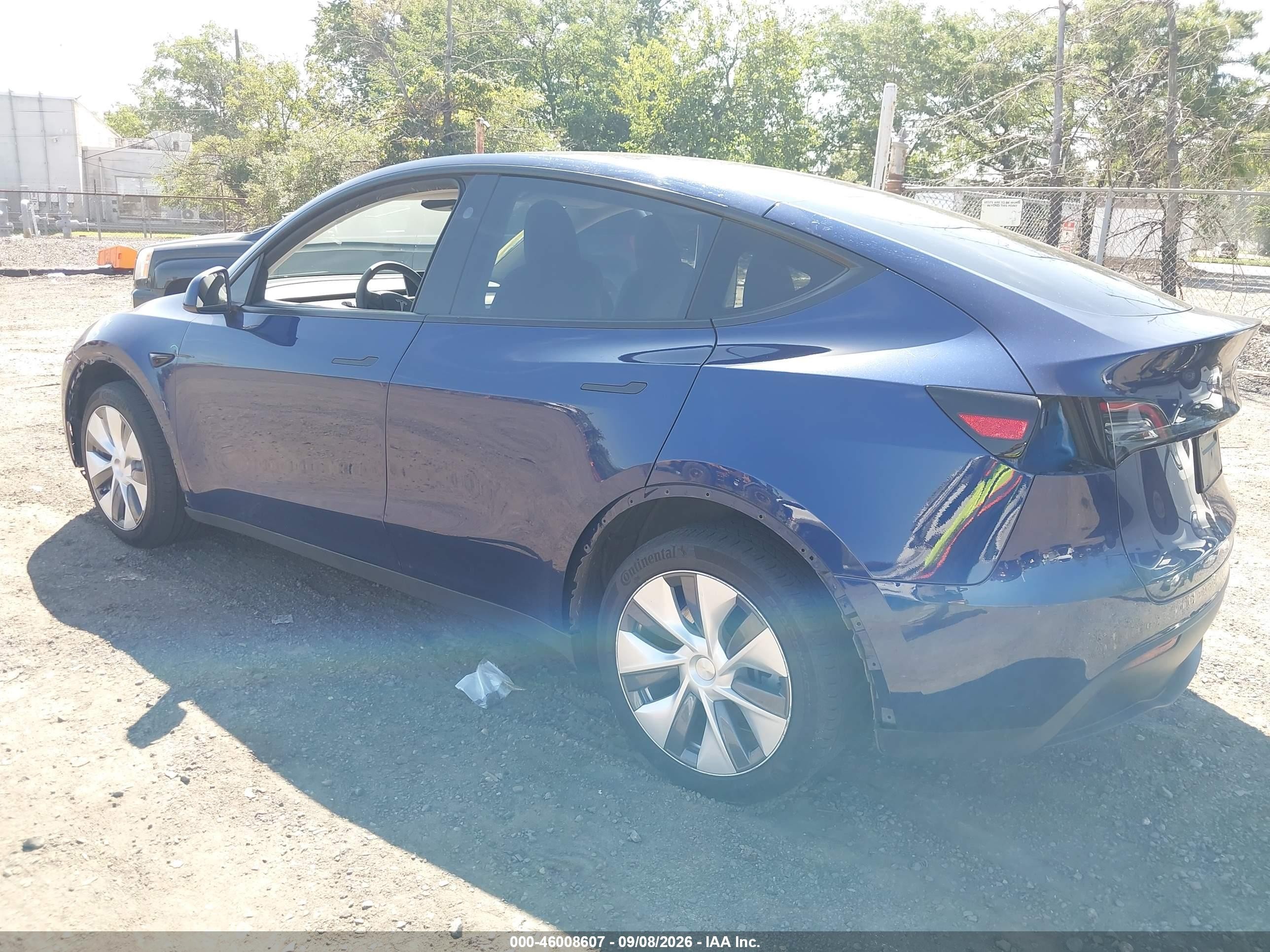 2023 Tesla Model y VIN 7SAYGDEE3PF850407 IAAI salvage auction — Front End, Salvage (New Jersey), sold $11,100 on 2026-10-05 (photo 3)