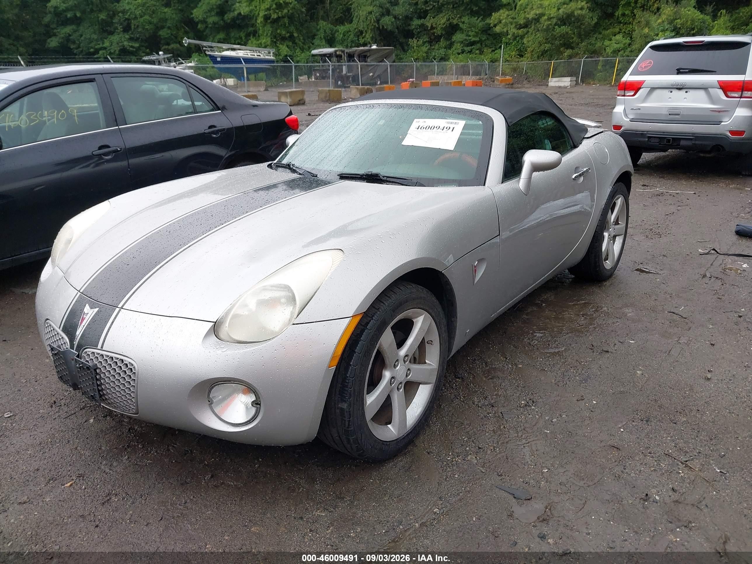 2008 Pontiac Solstice VIN 1G2MB35B48Y120425 IAAI salvage auction — Rear End, Salvage (Idaho), sold $375 on 2026-09-19 (photo 2)