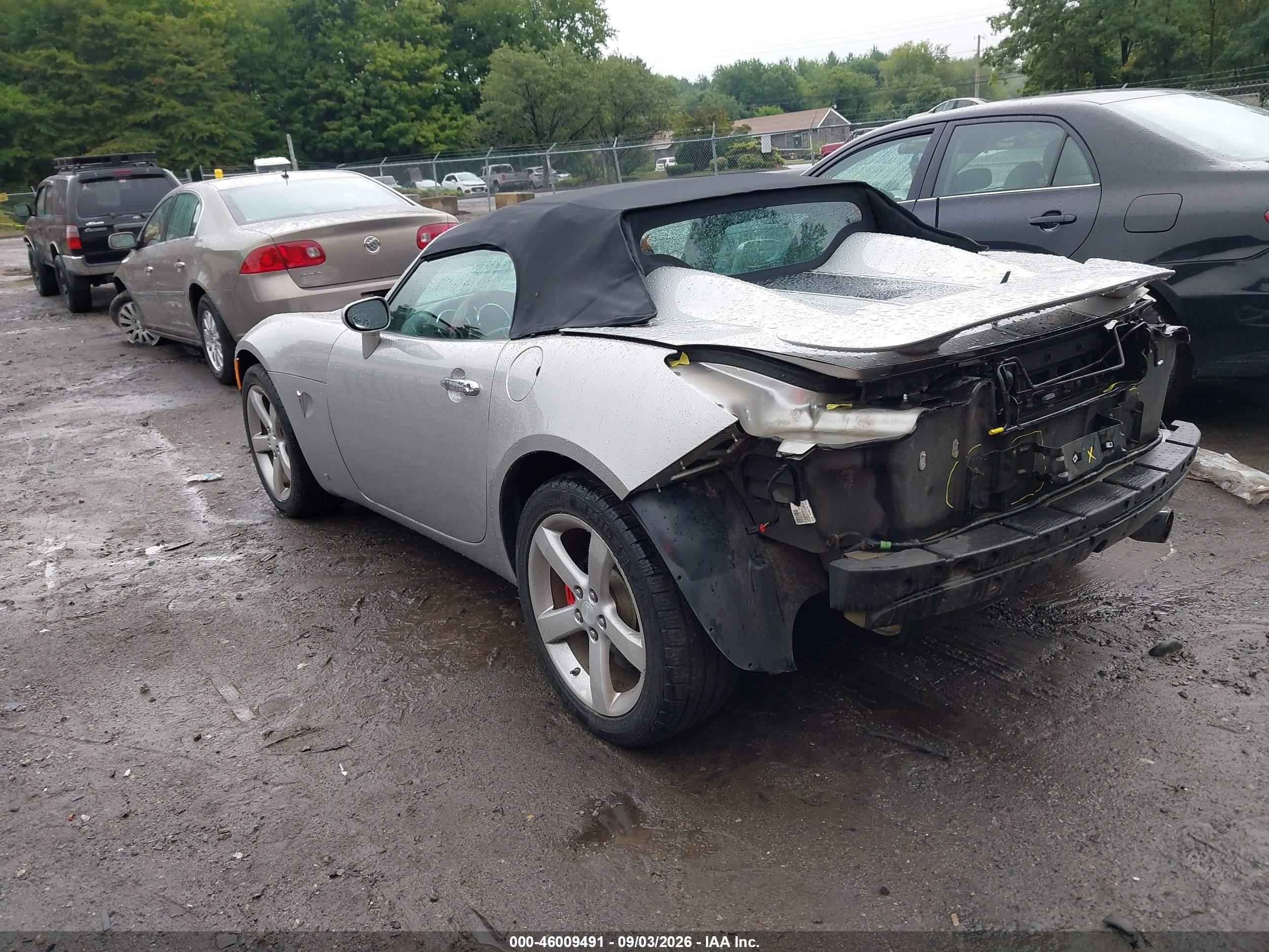 2008 Pontiac Solstice VIN 1G2MB35B48Y120425 IAAI salvage auction — Rear End, Salvage (Idaho), sold $375 on 2026-09-19 (photo 3)