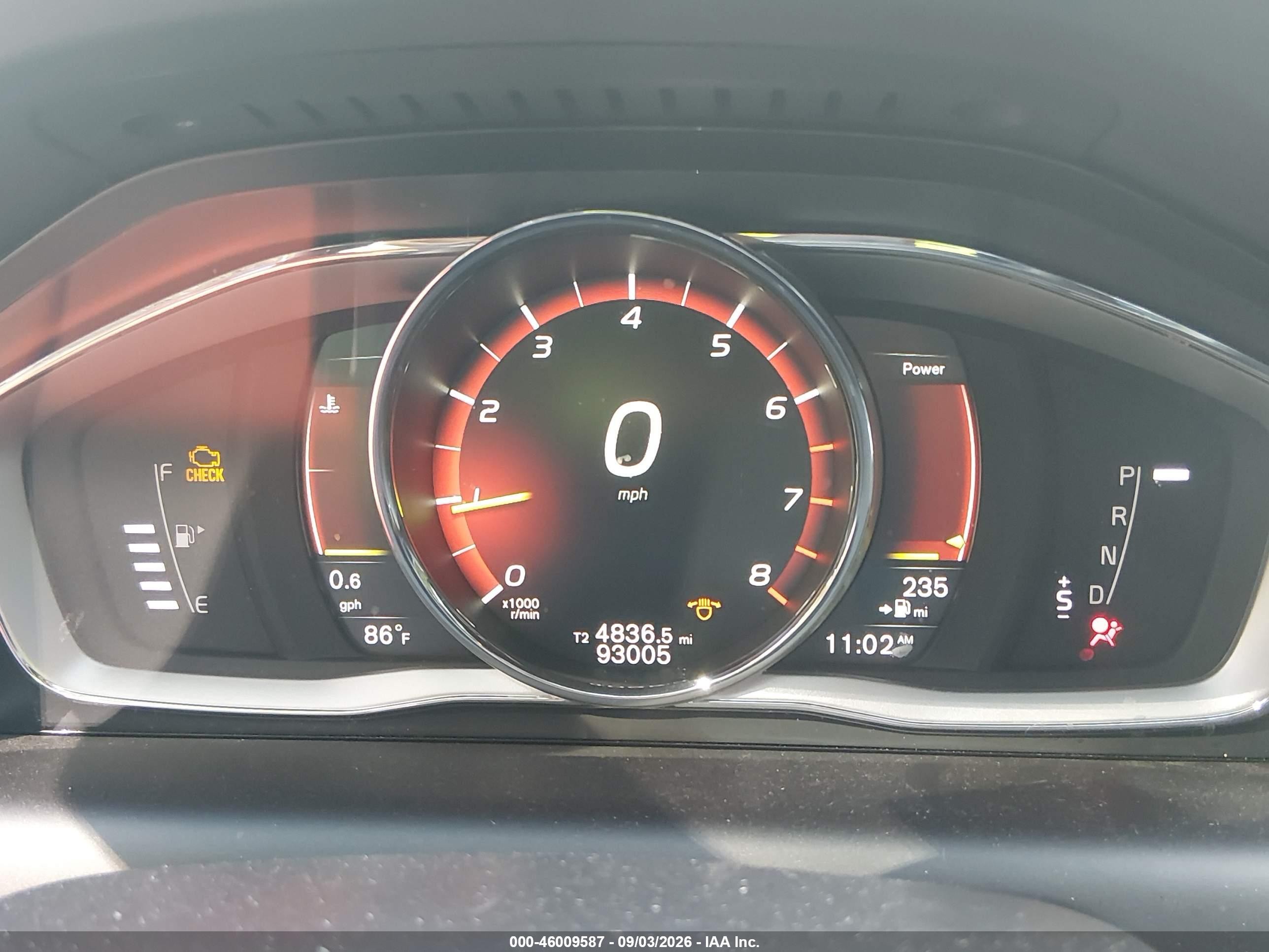 2017 Volvo Xc60 VIN YV449MRR5H2129753 IAAI salvage auction — Front End, Salvage (South Carolina), sold $4,300 on 2026-09-30 (photo 7)