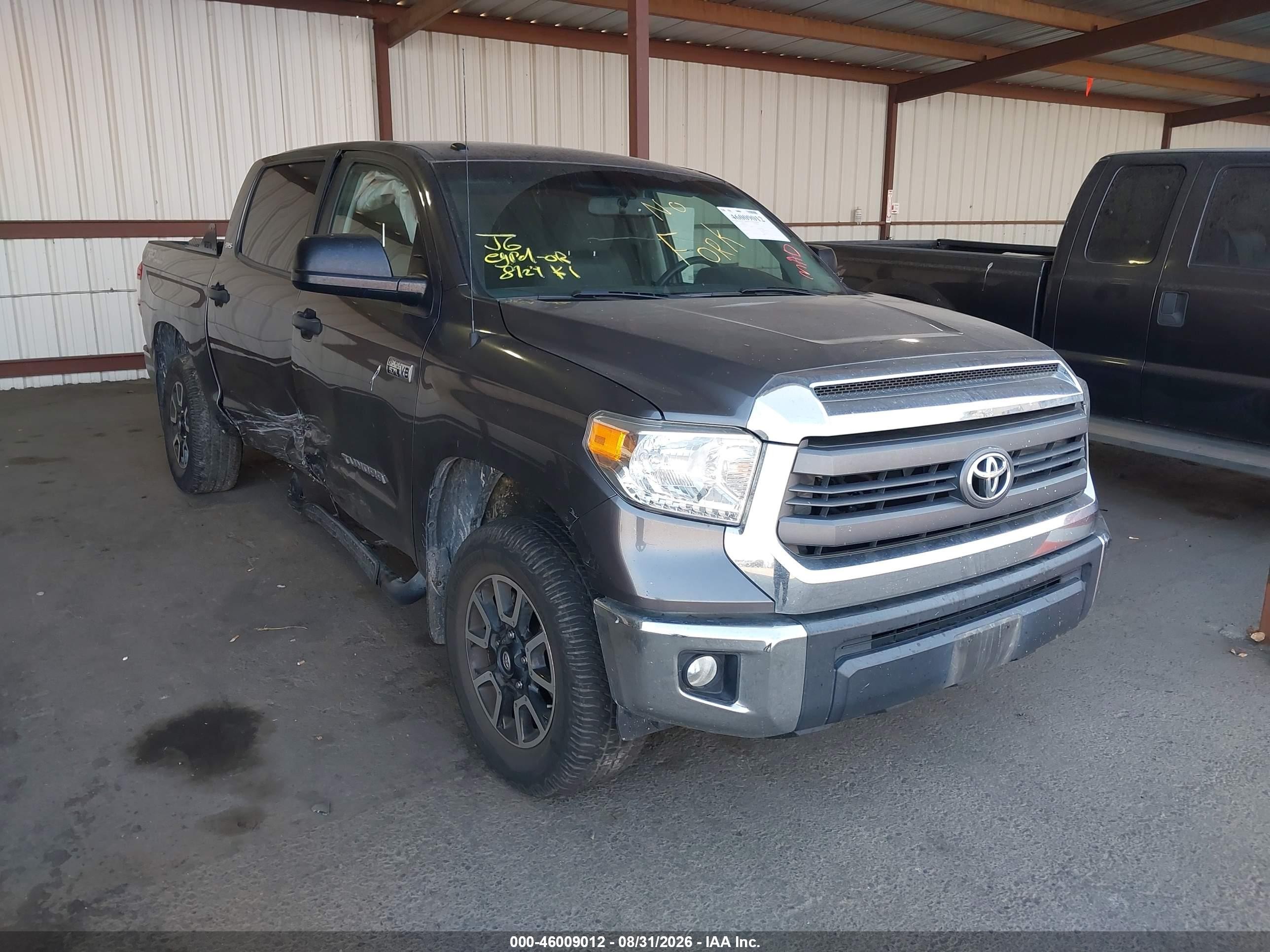 2015 Toyota Tundra VIN 5TFDY5F18FX448512 — IAAI salvage auction photo