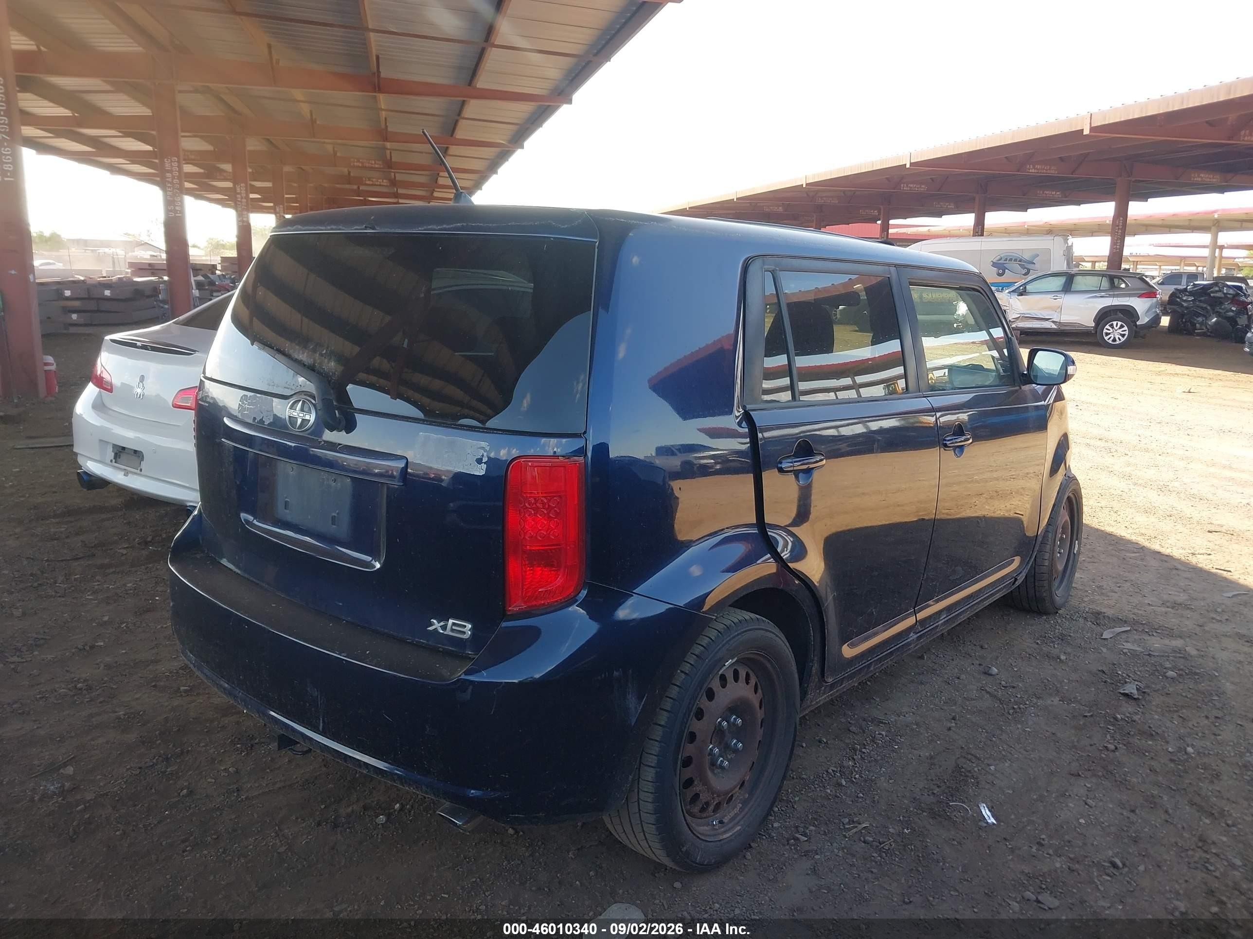 2008 Scion xB VIN JTLKE50E481041521 IAAI salvage auction — Normal Wear, Clear-Dealer Only (Arizona), sold $600 on 2026-10-02 (photo 4)