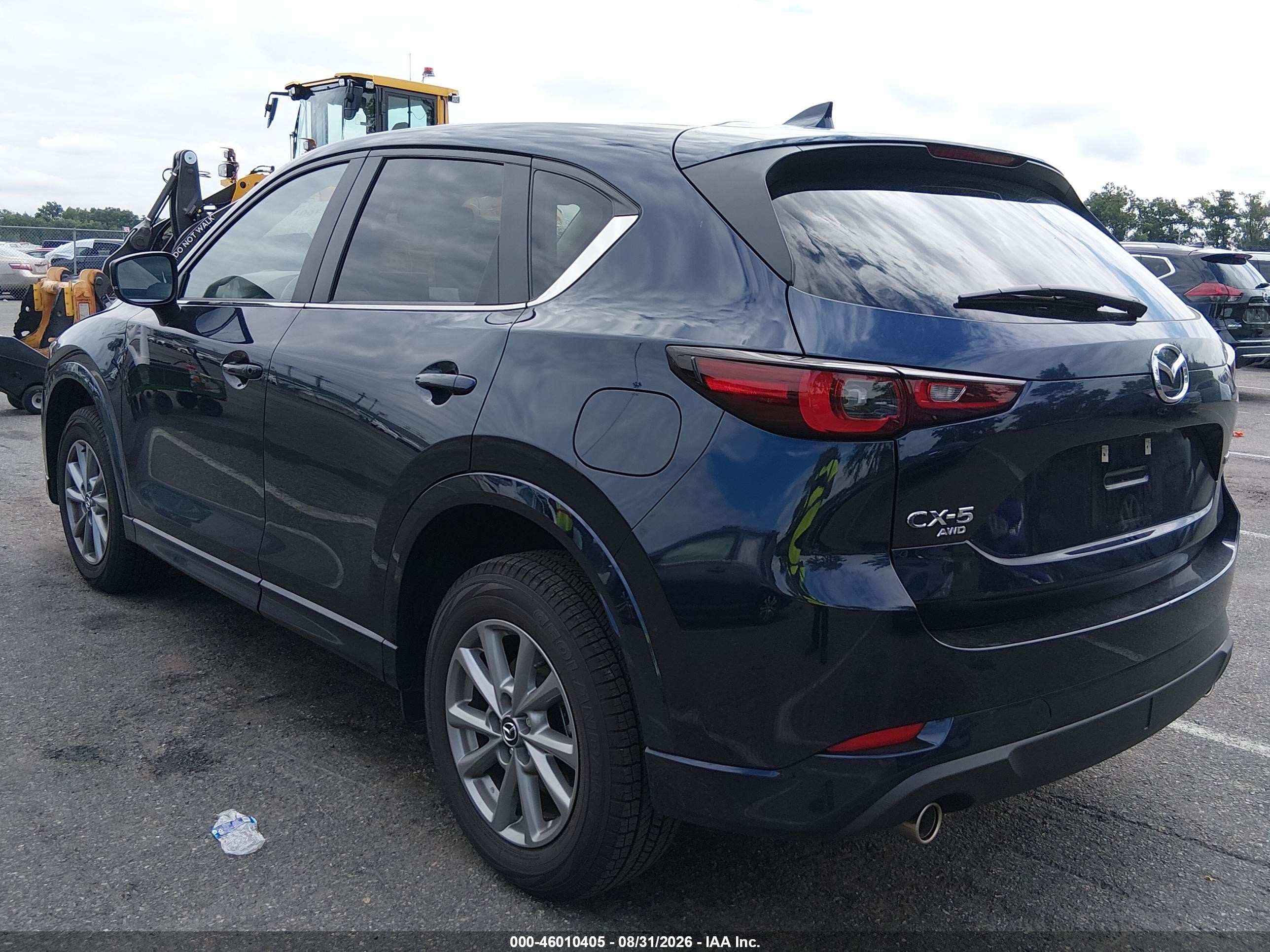 2025 Mazda Cx-5 VIN JM3KFBCM7S0697341 IAAI salvage auction — Front End, Rebuildable (Florida), sold $9,600 on 2026-09-18 (photo 3)