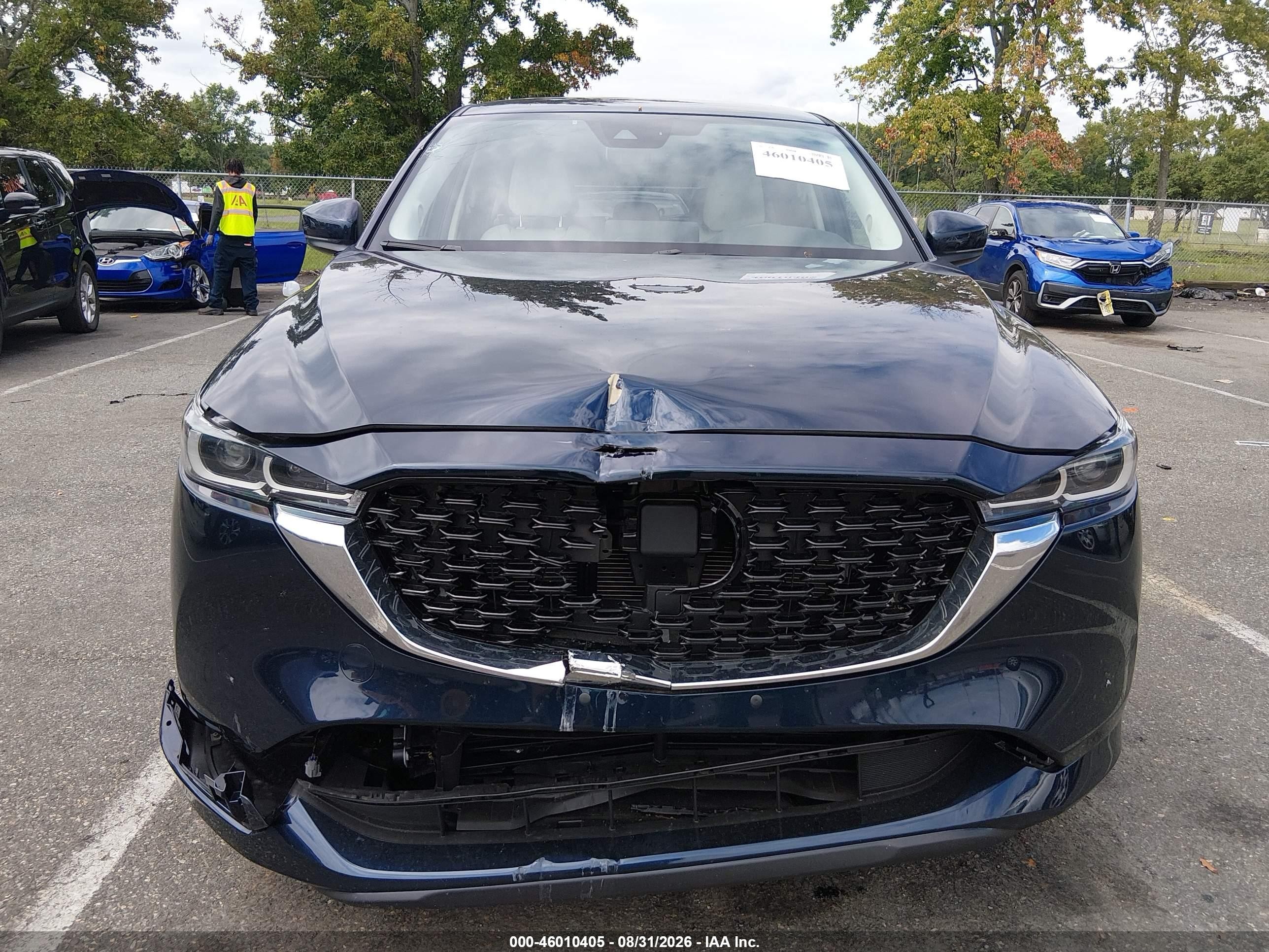 2025 Mazda Cx-5 VIN JM3KFBCM7S0697341 IAAI salvage auction — Front End, Rebuildable (Florida), sold $9,600 on 2026-09-18 (photo 6)