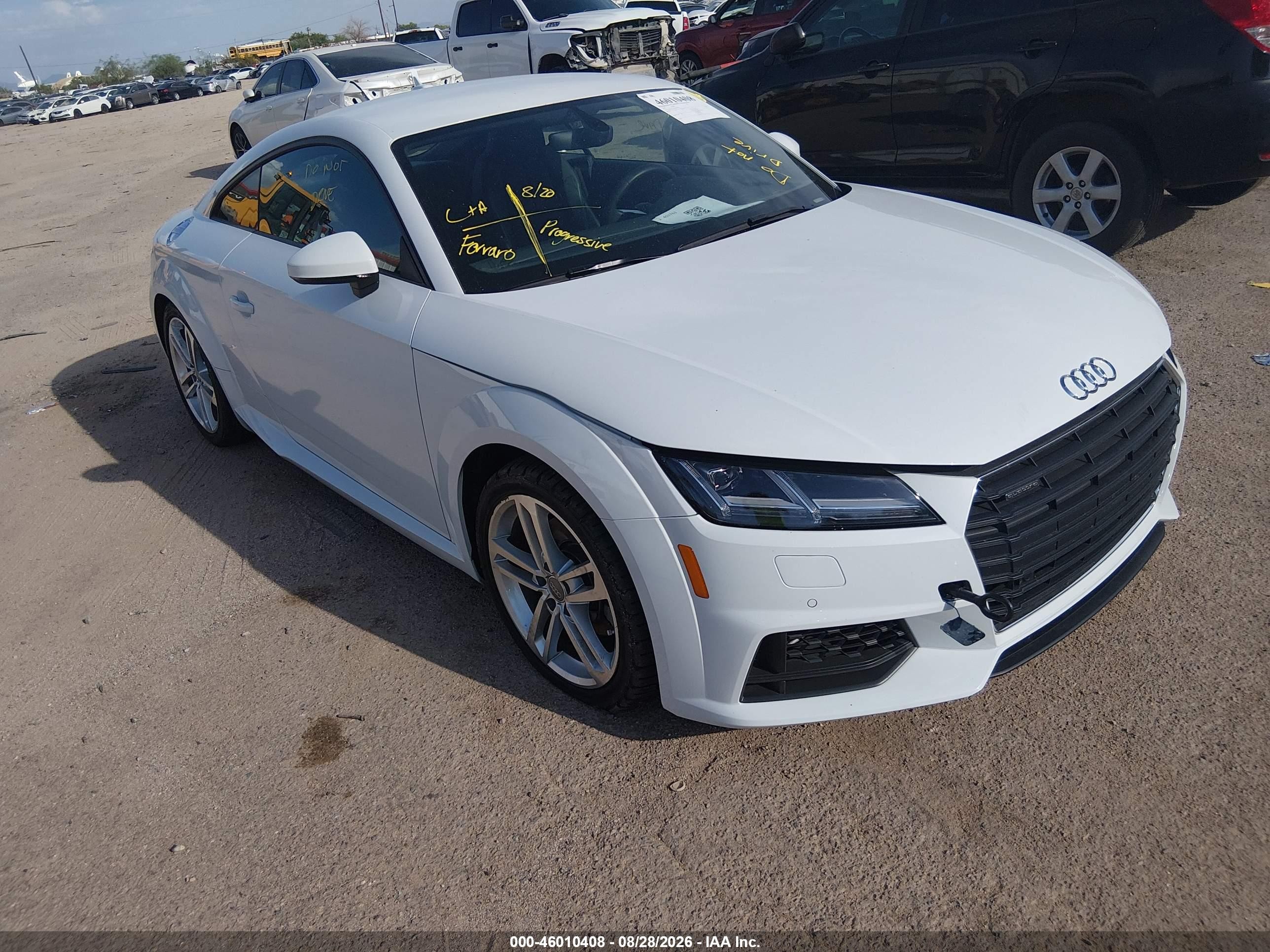 2019 Audi TT VIN TRUAEAFV1K1003197 — IAAI salvage auction photo