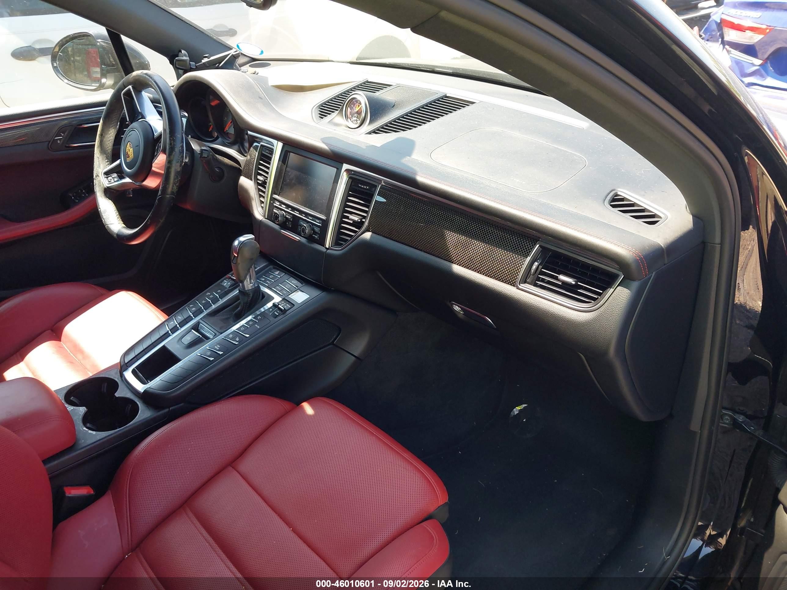 2016 Porsche Macan VIN WP1AB2A56GLB43918 IAAI salvage auction — Front End, Salvage (North Carolina), sold $6,300 on 2026-09-14 (photo 5)