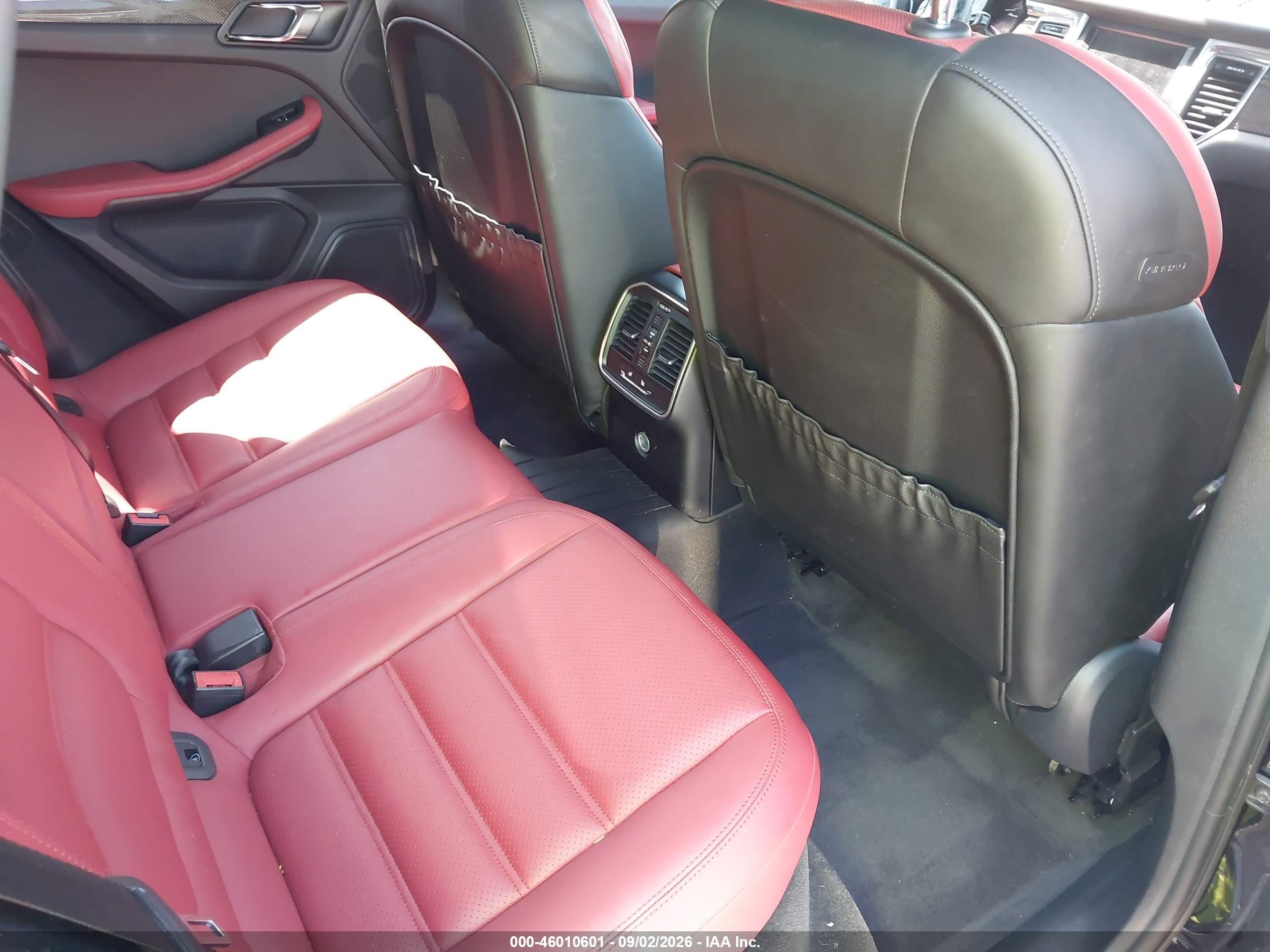 2016 Porsche Macan VIN WP1AB2A56GLB43918 IAAI salvage auction — Front End, Salvage (North Carolina), sold $6,300 on 2026-09-14 (photo 8)